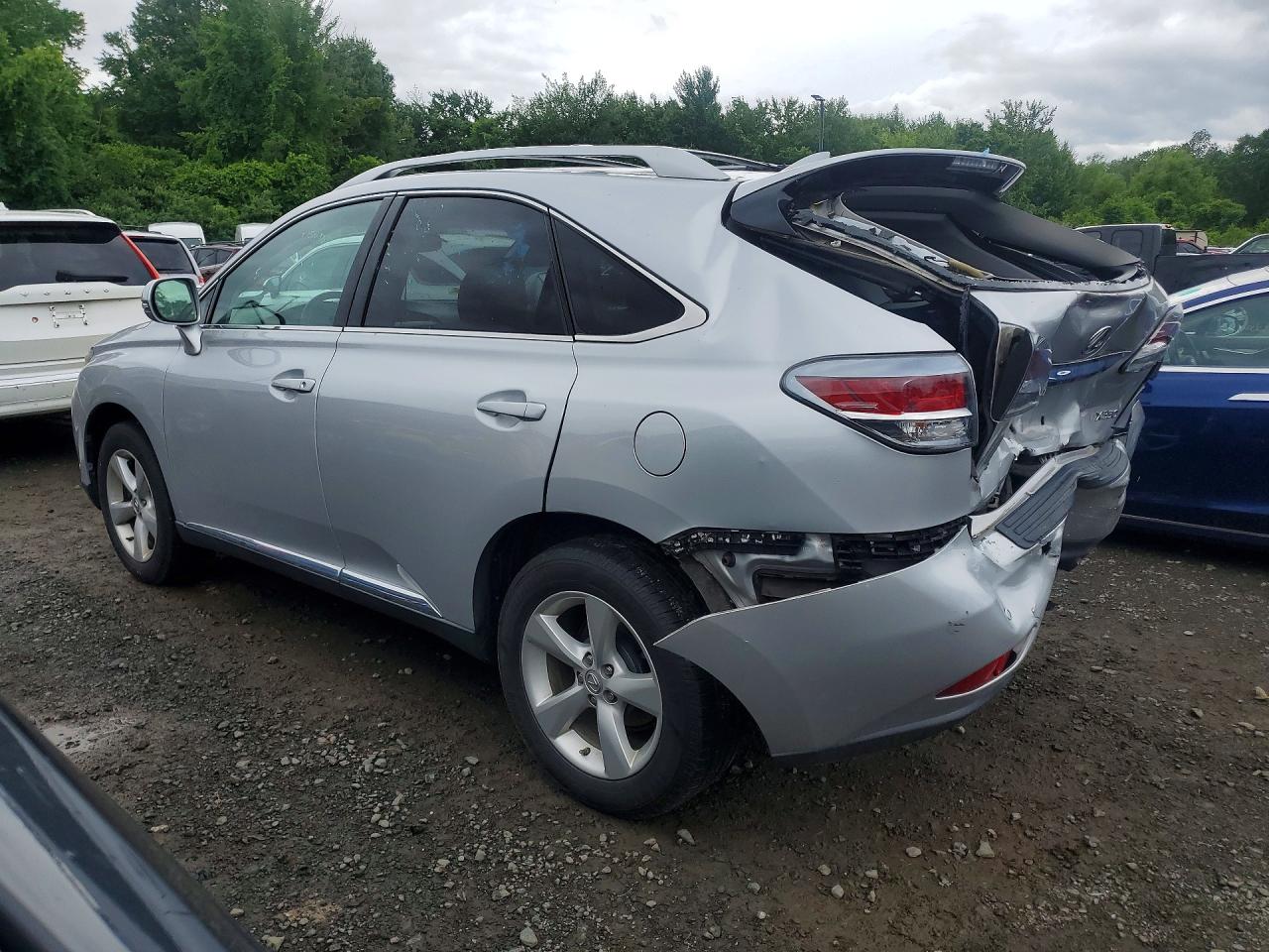 2015 Lexus Rx 350 Base Silver vin: 2T2BK1BA0FC258463