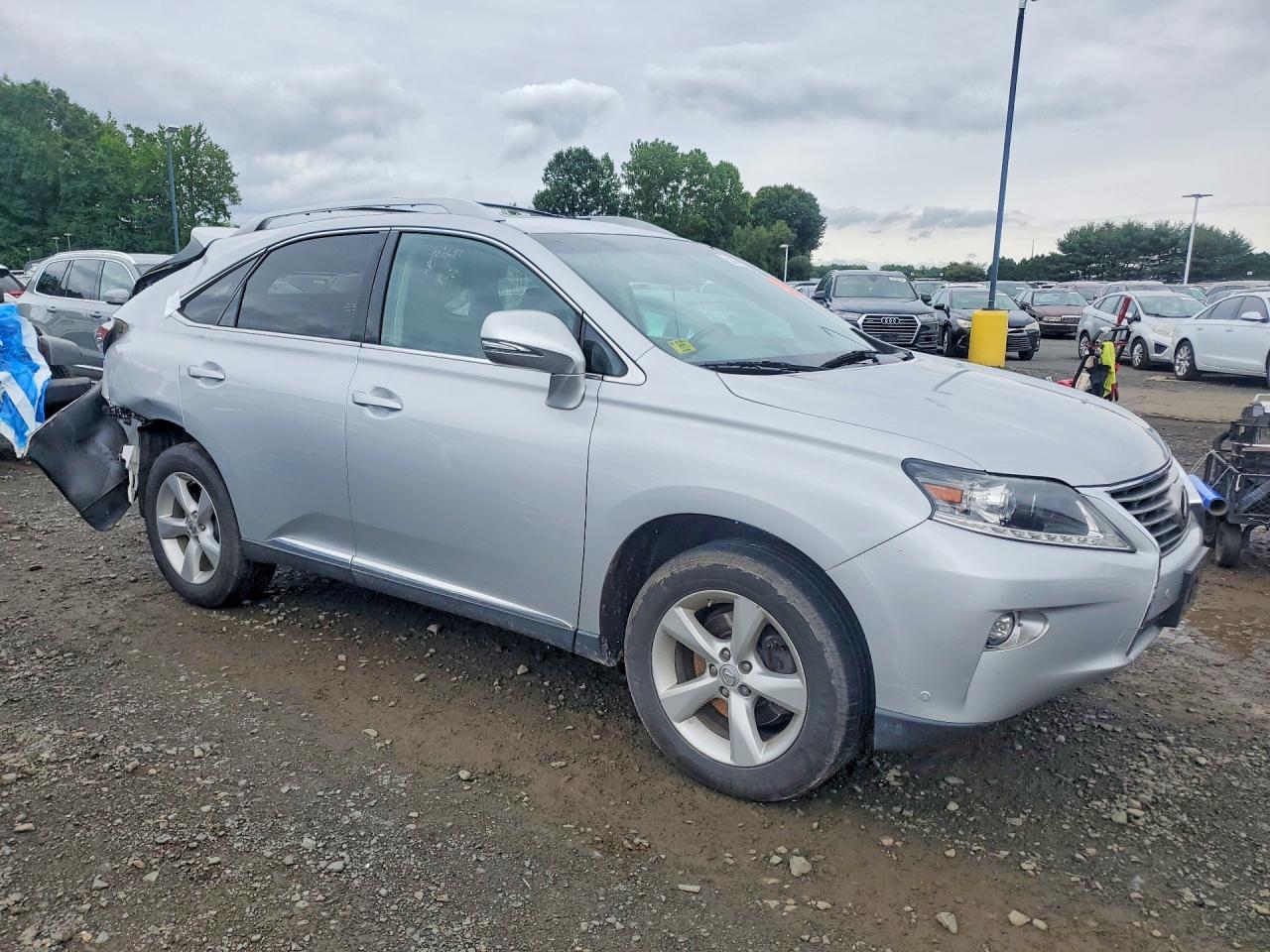 2015 Lexus Rx 350 Base Silver vin: 2T2BK1BA0FC258463