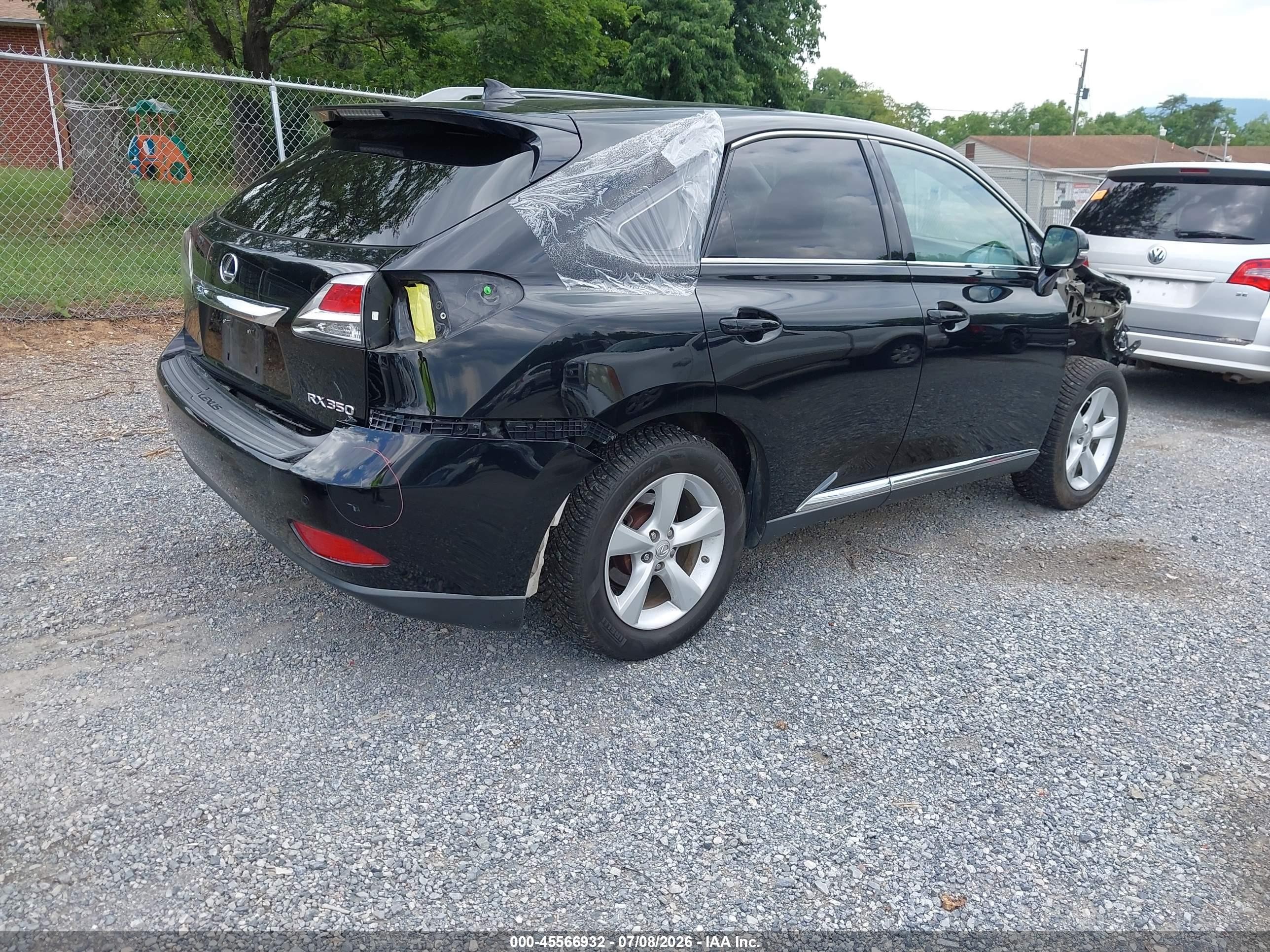 2015 Lexus Rx 350   Black vin: 2T2BK1BA0FC259323