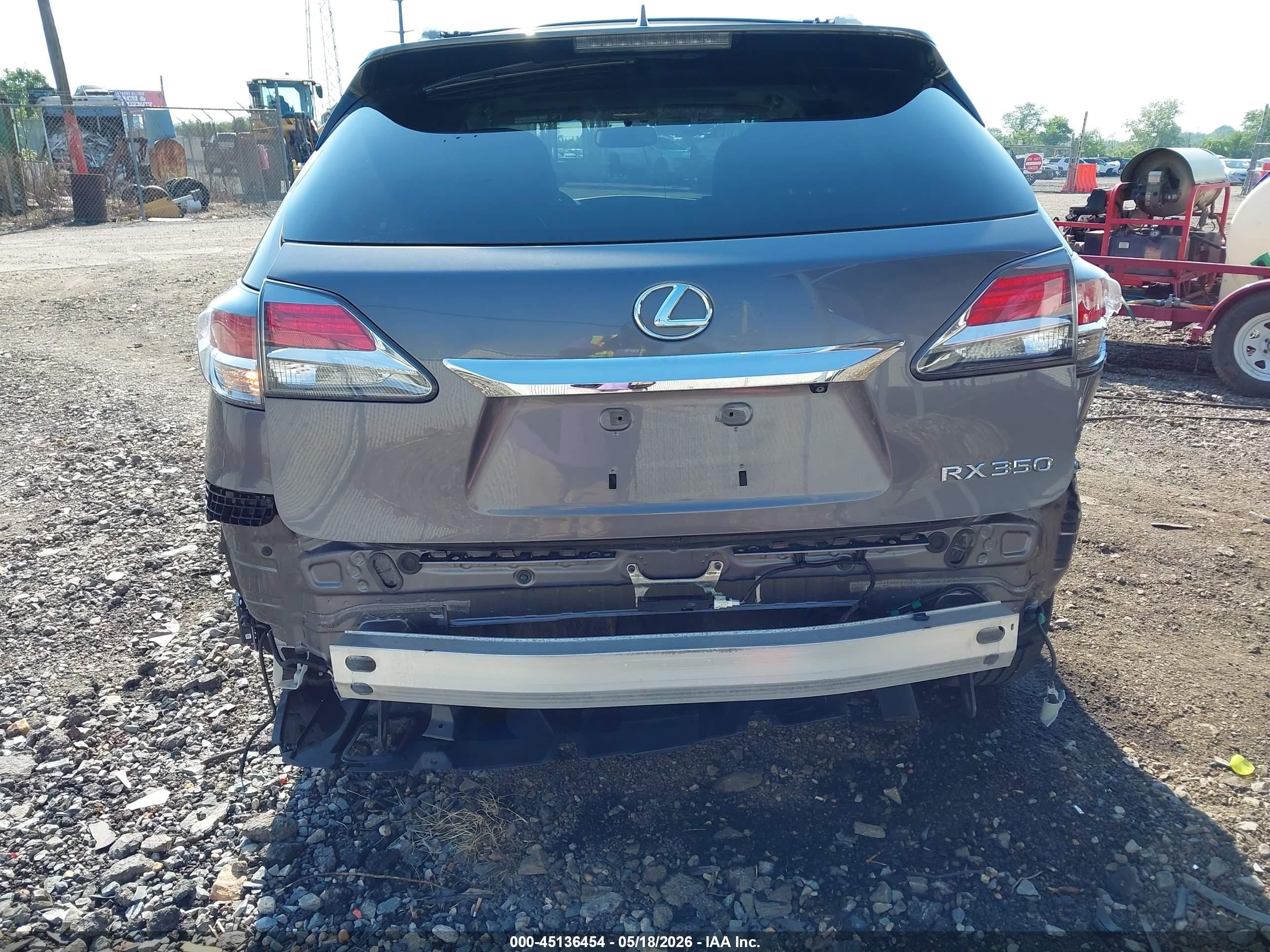 2015 Lexus Rx 350   Gray vin: 2T2BK1BA0FC259807