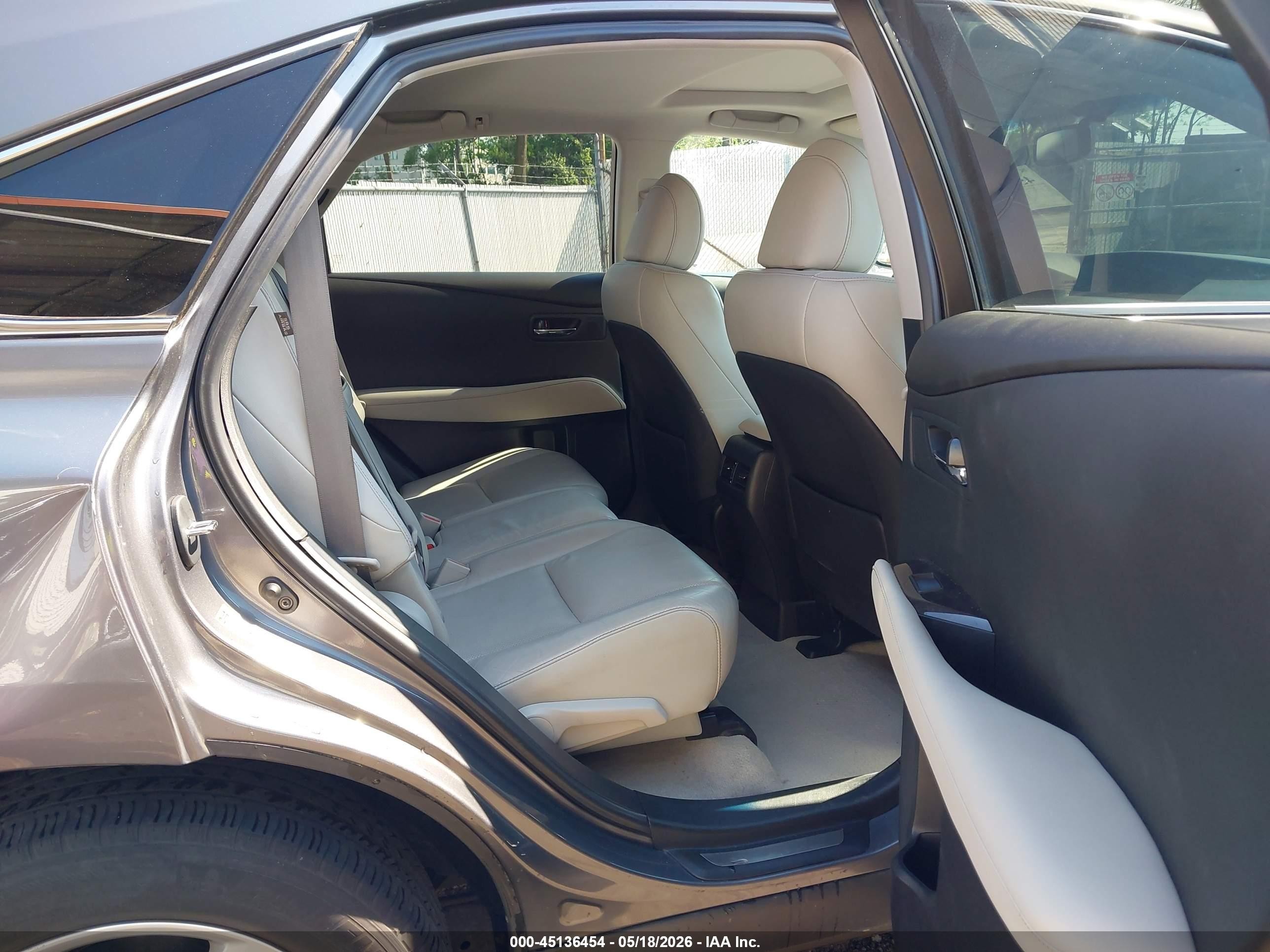 2015 Lexus Rx 350   Gray vin: 2T2BK1BA0FC259807