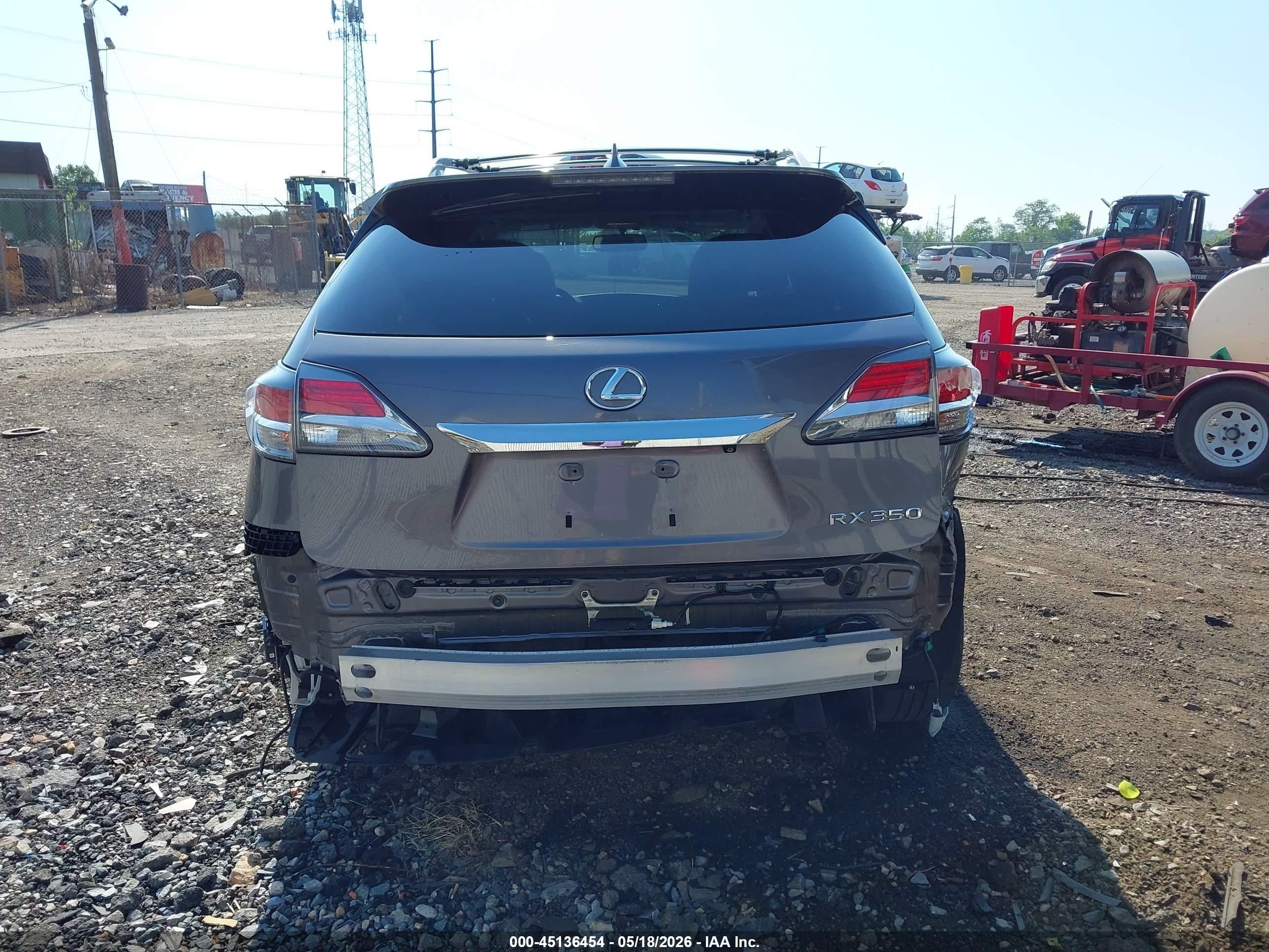 2015 Lexus Rx 350   Gray vin: 2T2BK1BA0FC259807