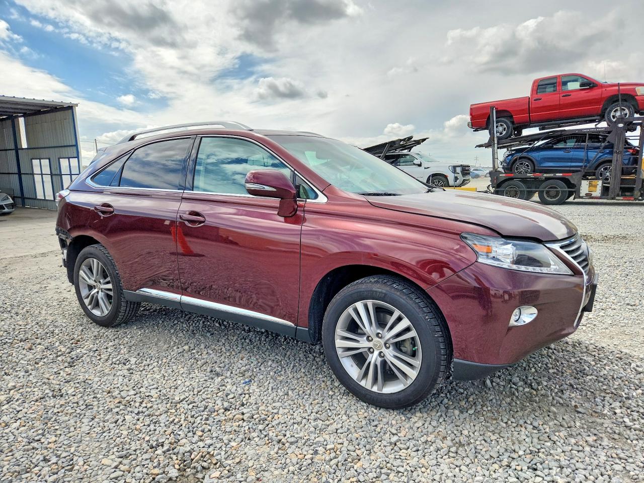 2015 Lexus Rx 350 Base Бордовый vin: 2T2BK1BA0FC266837
