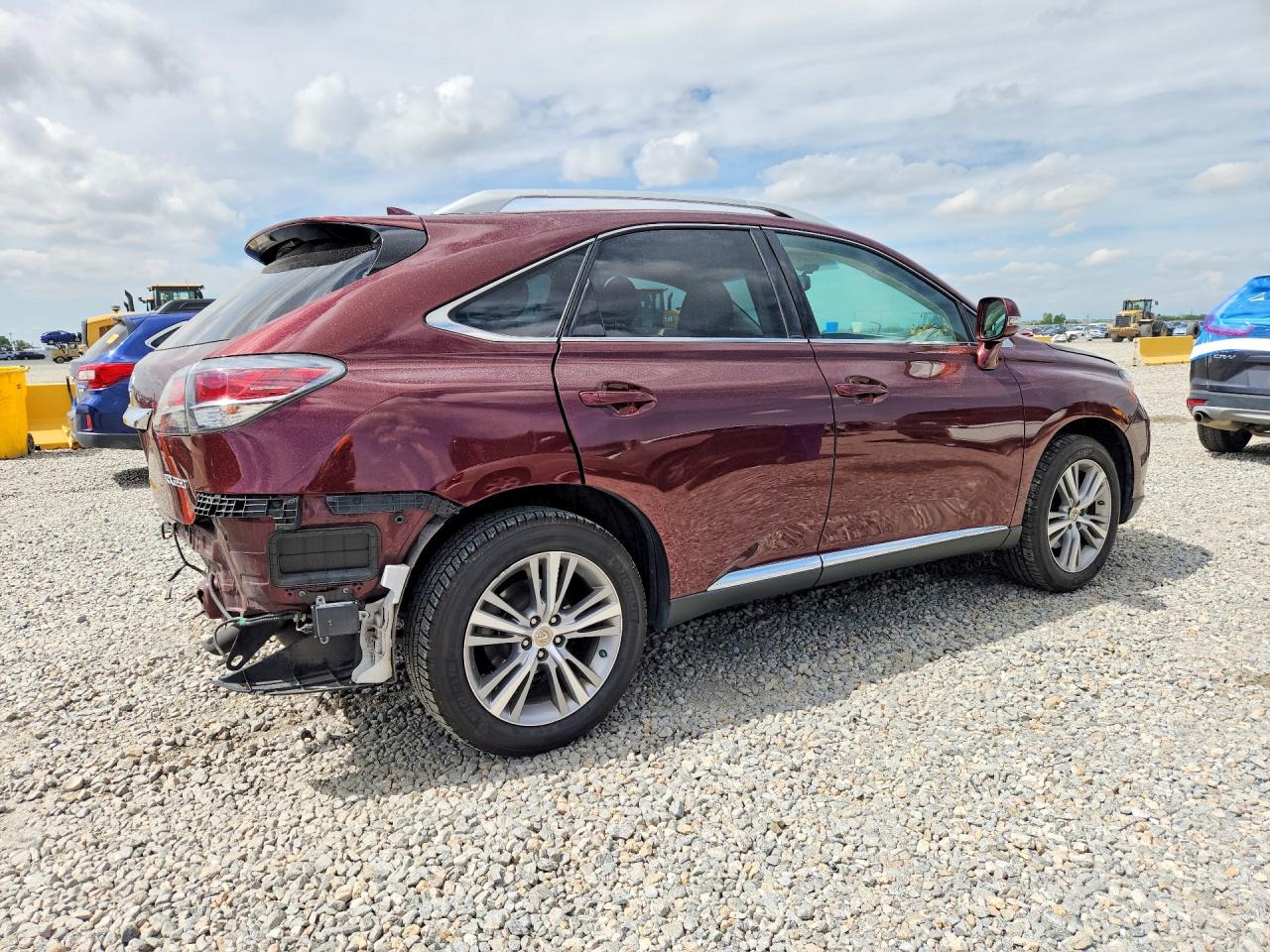 2015 Lexus Rx 350 Base Бордовый vin: 2T2BK1BA0FC266837