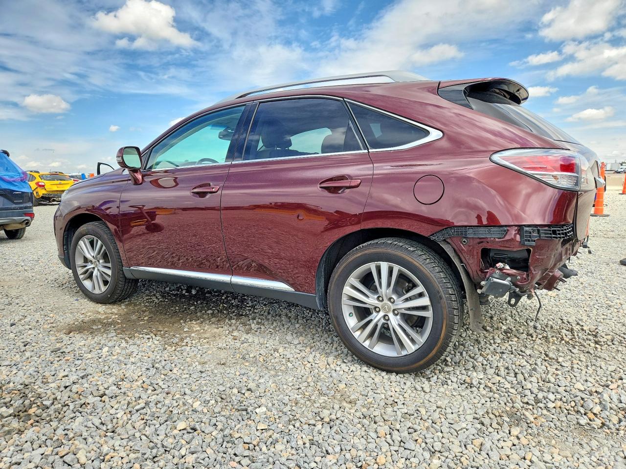 2015 Lexus Rx 350 Base Бордовый vin: 2T2BK1BA0FC266837