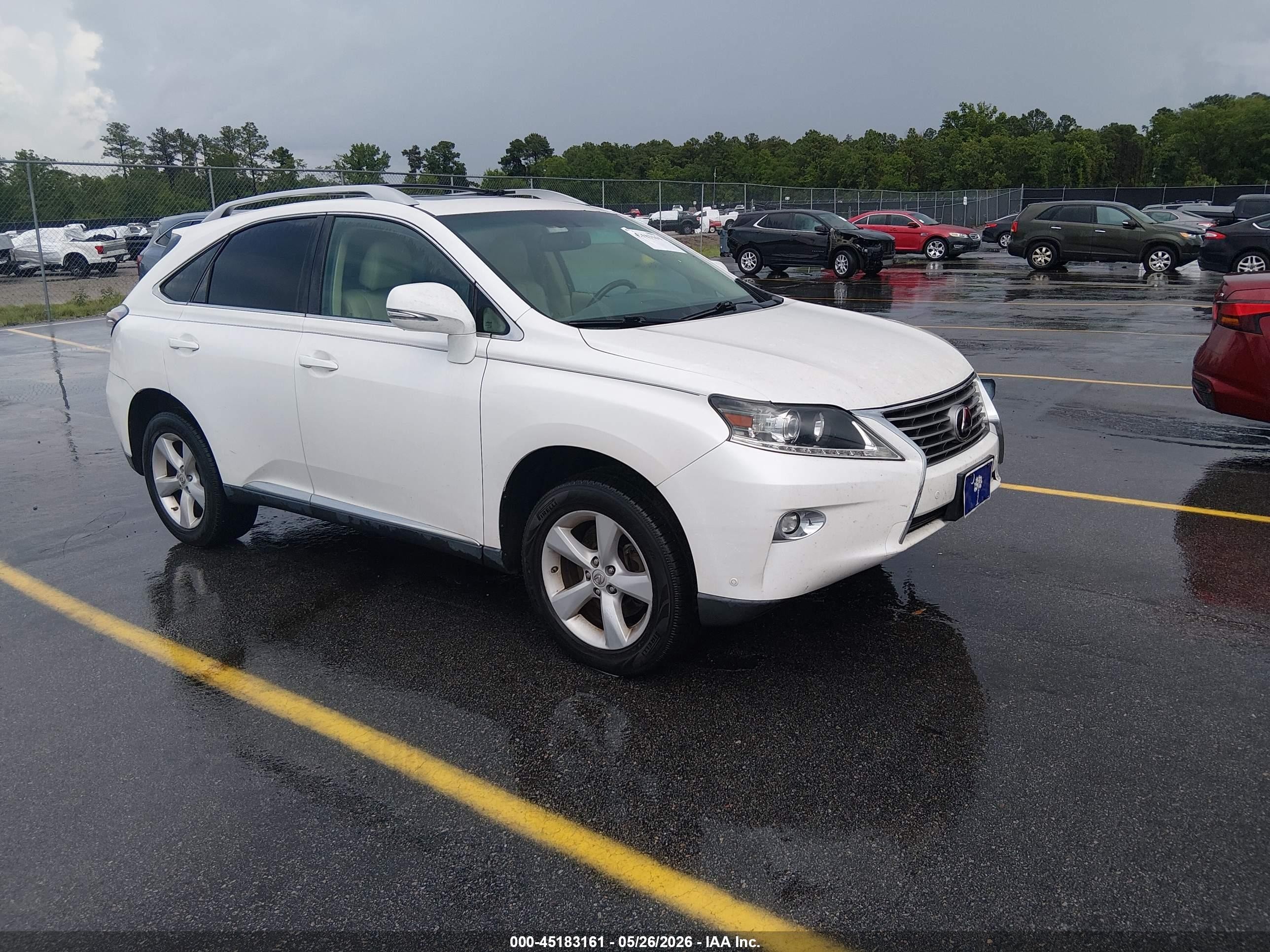 2015 Lexus Rx 350   White vin: 2T2BK1BA0FC272024