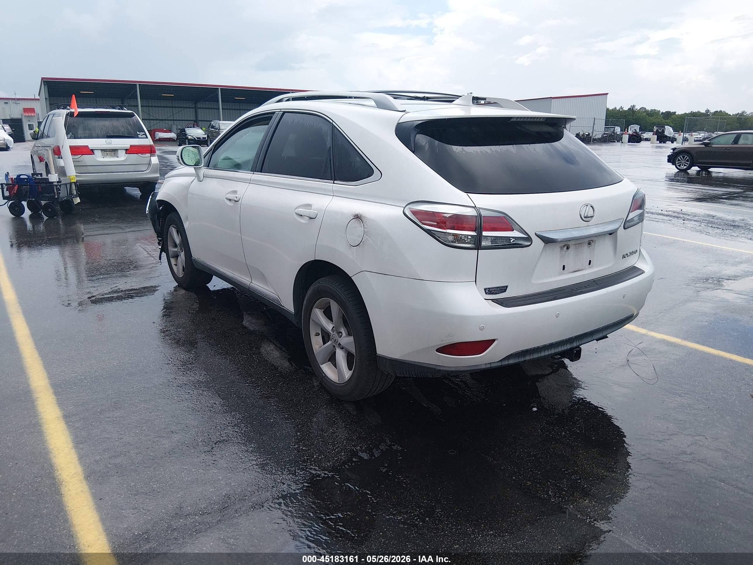 2015 Lexus Rx 350   White vin: 2T2BK1BA0FC272024
