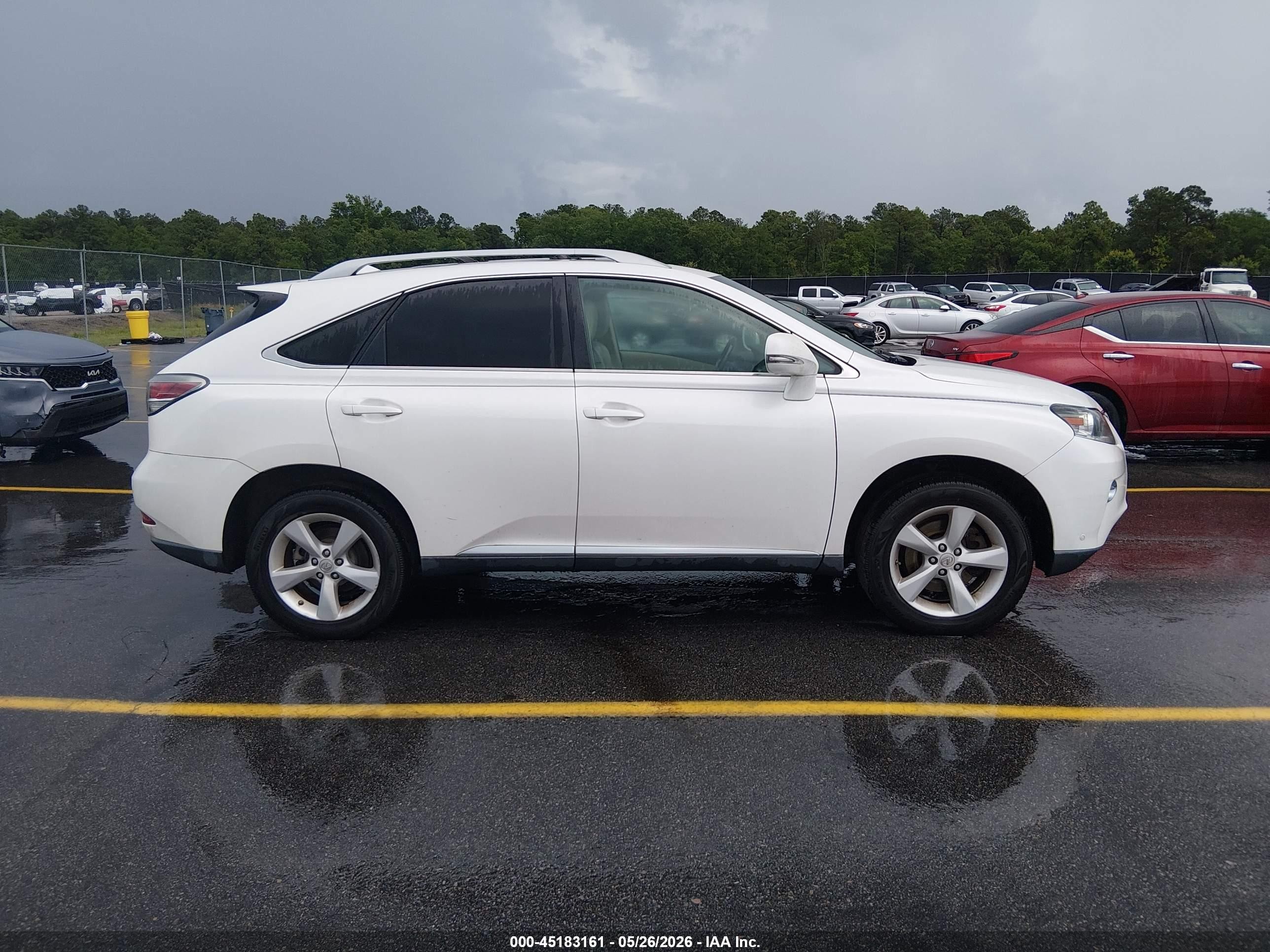 2015 Lexus Rx 350   White vin: 2T2BK1BA0FC272024