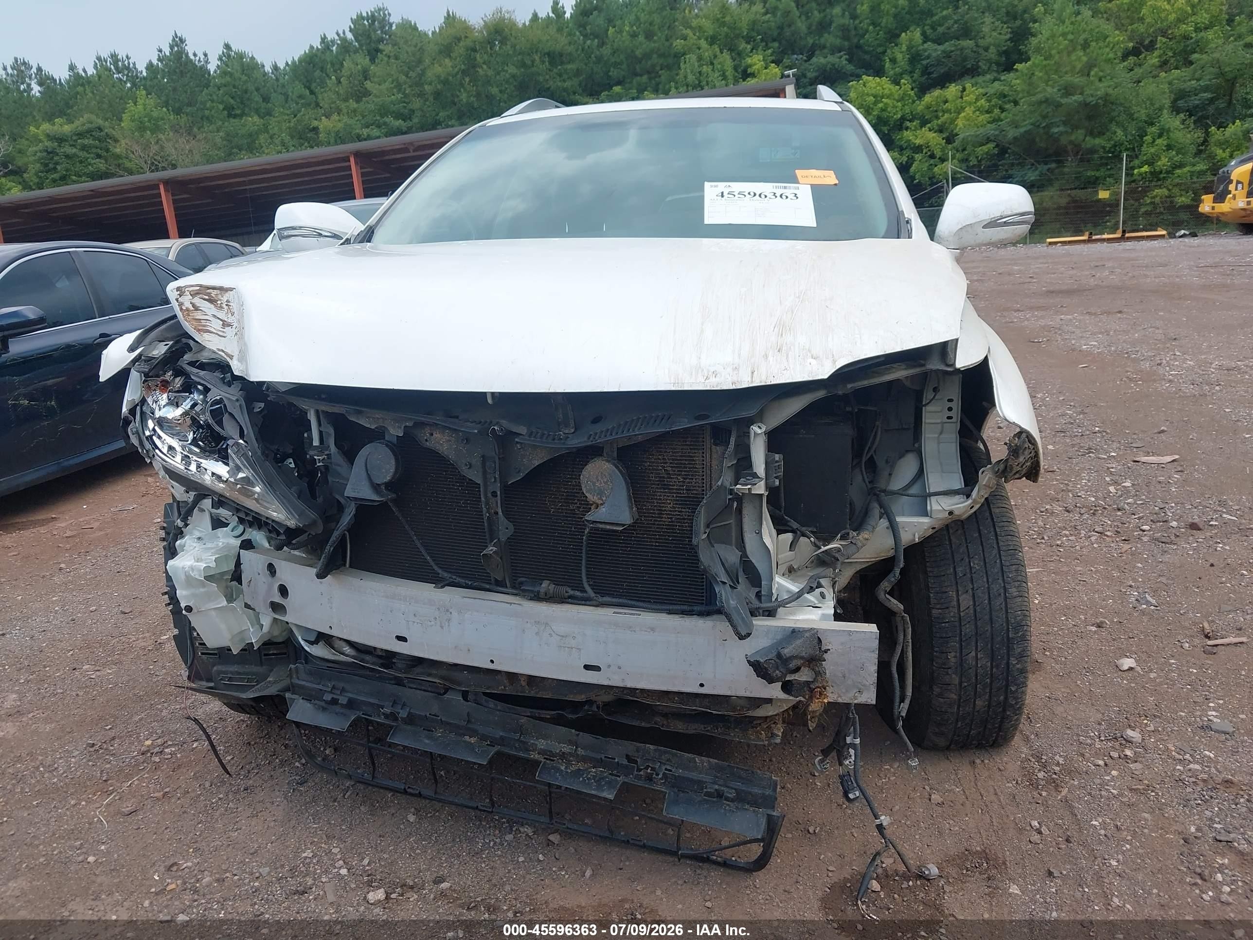 2015 Lexus Rx 350   White vin: 2T2BK1BA0FC276025