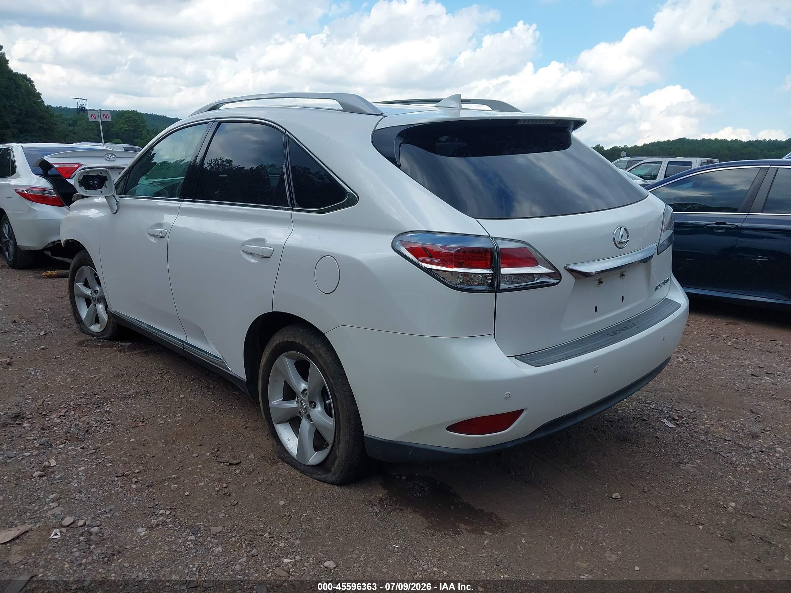 2015 Lexus Rx 350   White vin: 2T2BK1BA0FC276025