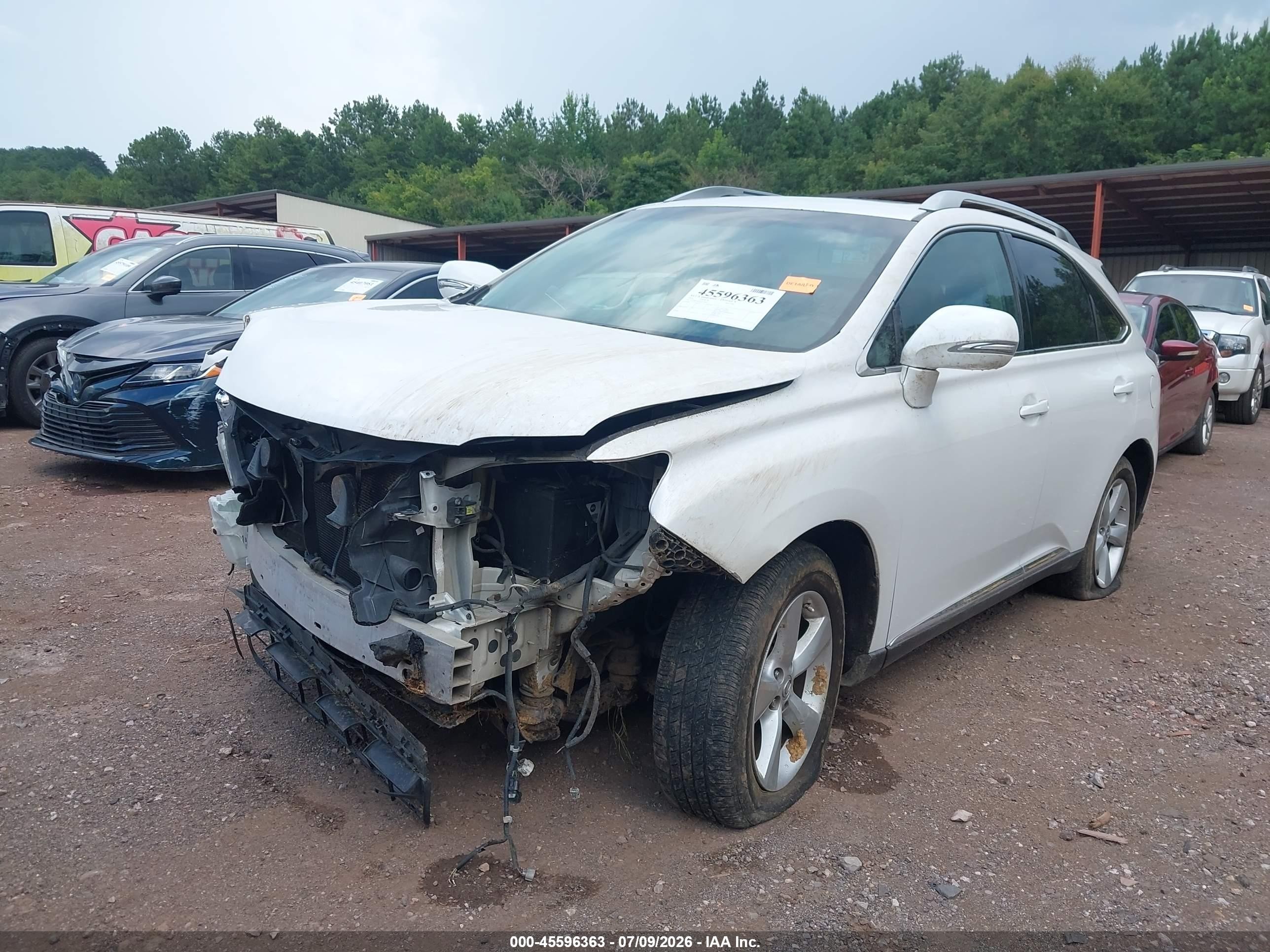 2015 Lexus Rx 350   White vin: 2T2BK1BA0FC276025