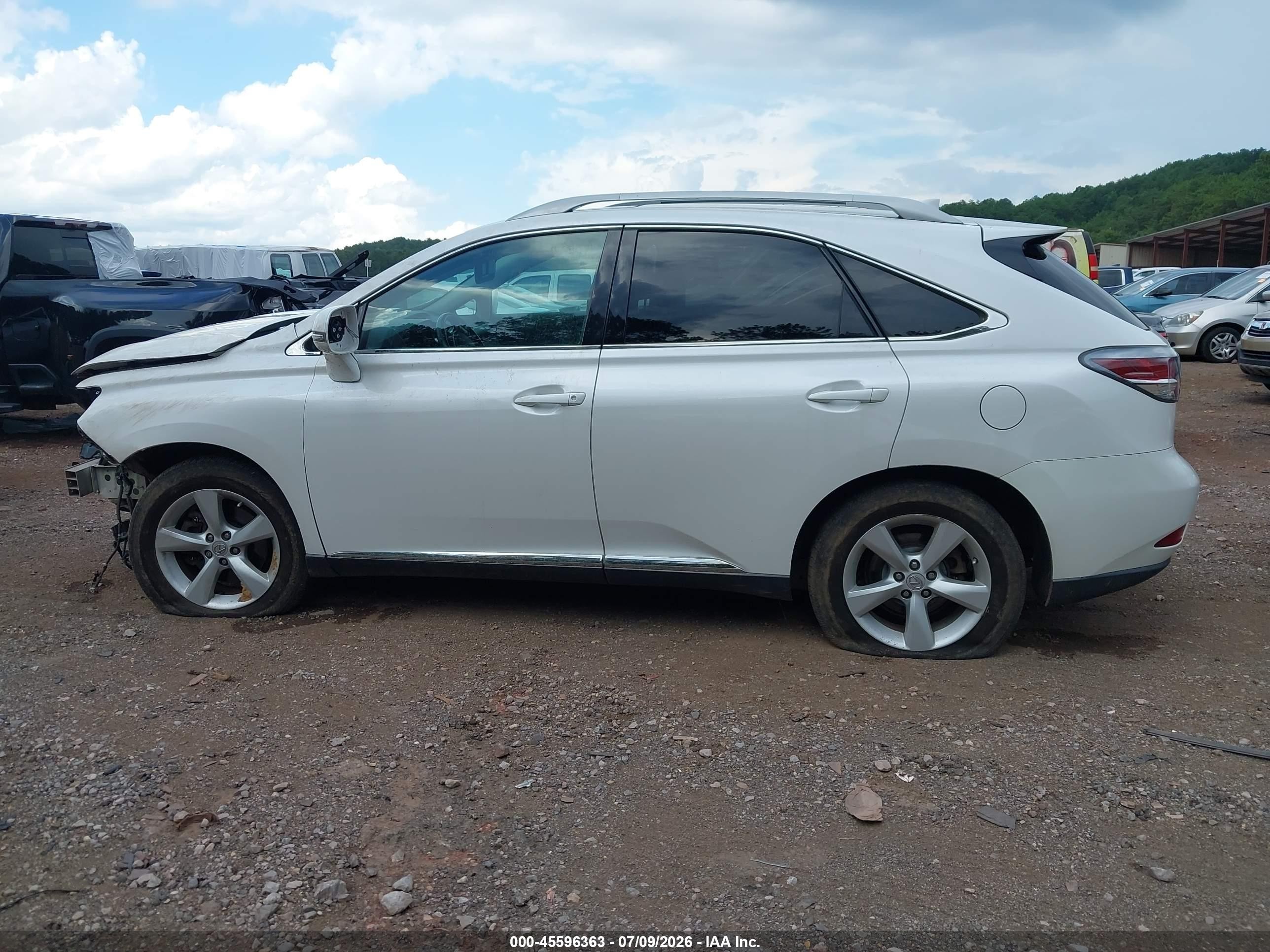 2015 Lexus Rx 350   White vin: 2T2BK1BA0FC276025