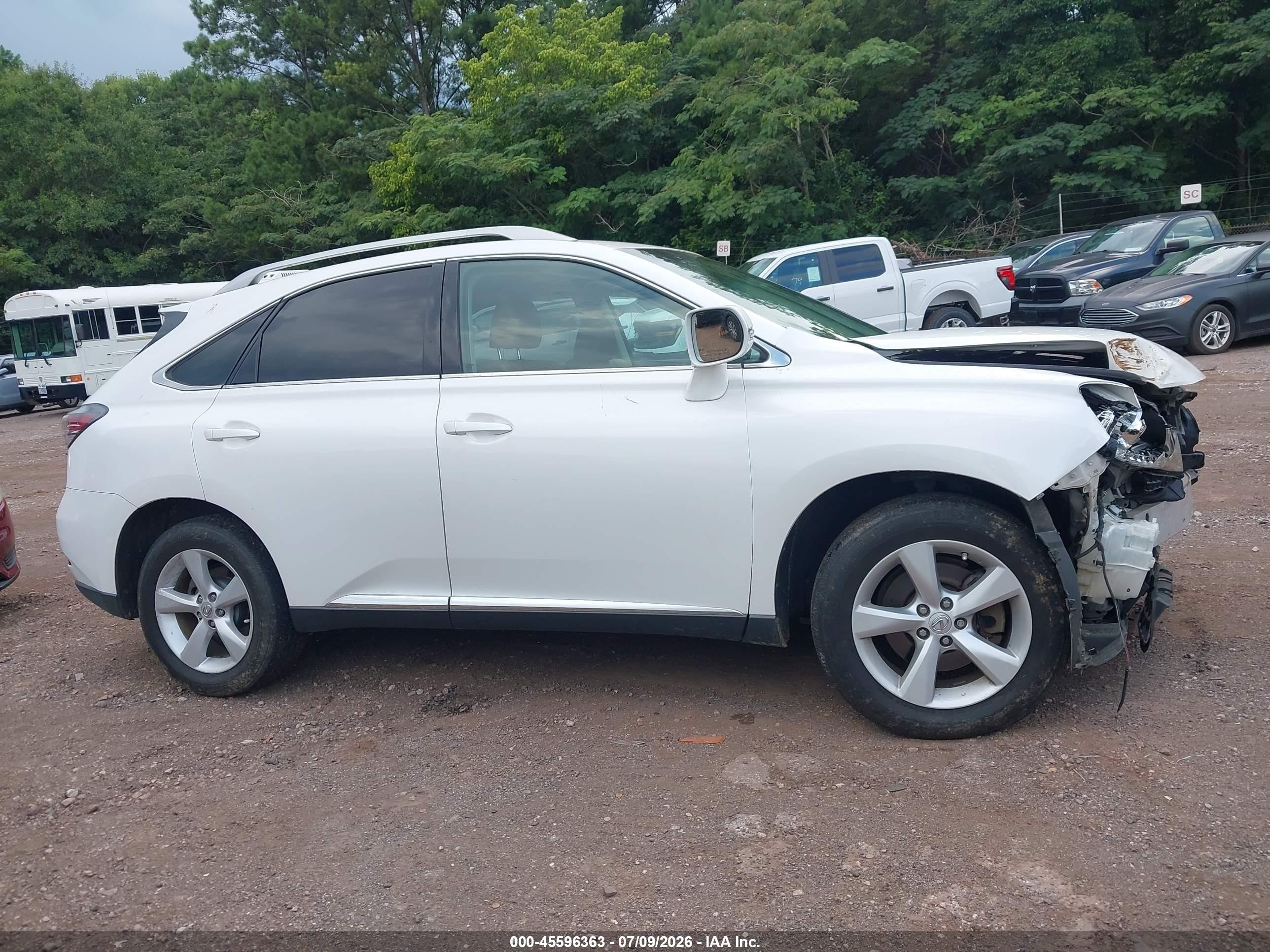 2015 Lexus Rx 350   White vin: 2T2BK1BA0FC276025