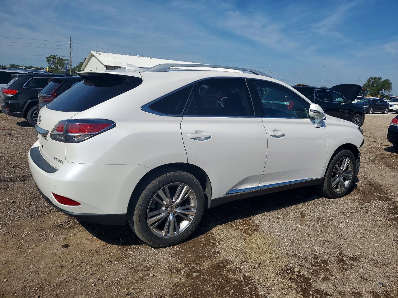 2015 Lexus Rx 350 Base White vin: 2T2BK1BA0FC277756