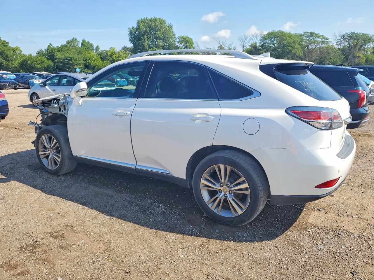 2015 Lexus Rx 350 Base White vin: 2T2BK1BA0FC277756