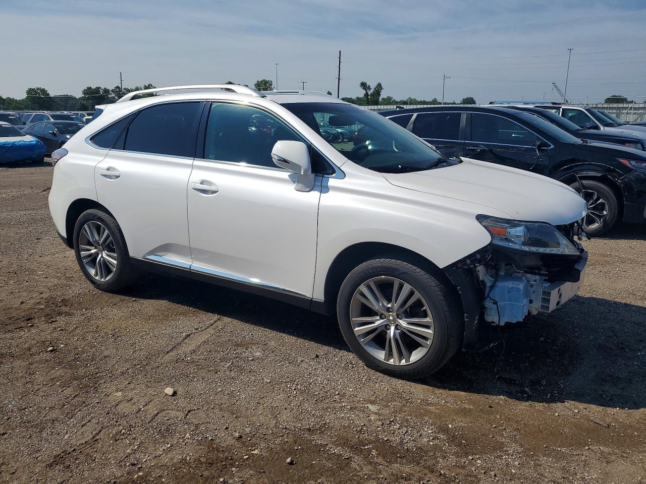 2015 Lexus Rx 350 Base White vin: 2T2BK1BA0FC277756
