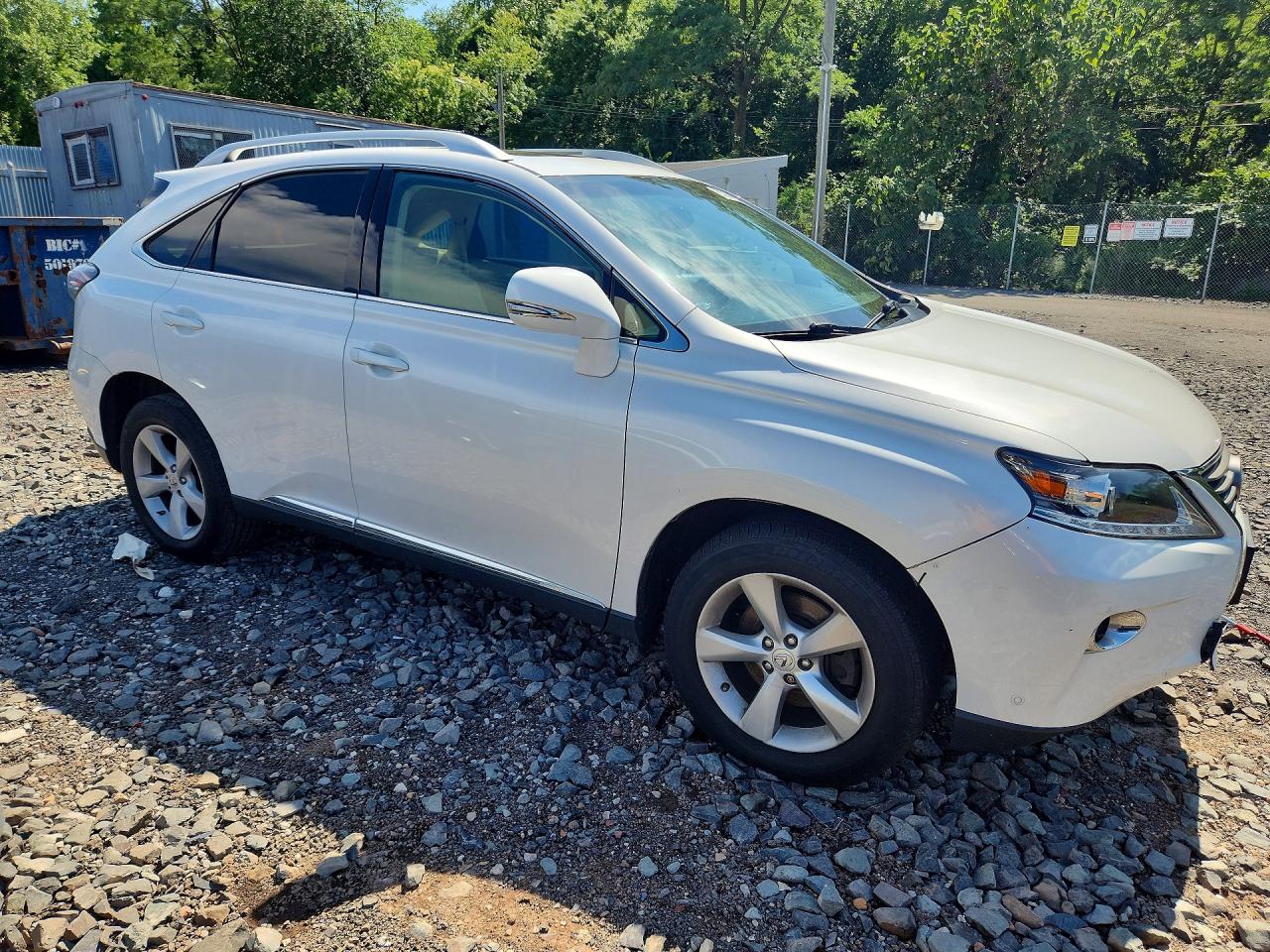 2015 Lexus Rx 350 Base White vin: 2T2BK1BA0FC278907