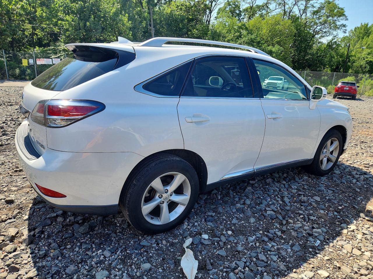 2015 Lexus Rx 350 Base White vin: 2T2BK1BA0FC278907