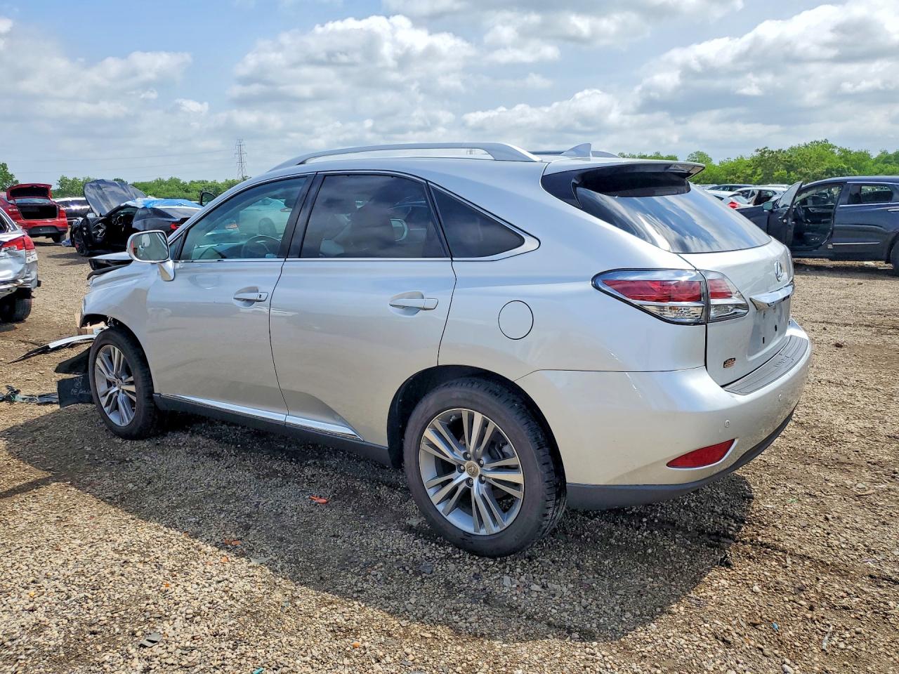 2015 Lexus Rx 350 Base Silver vin: 2T2BK1BA0FC279314