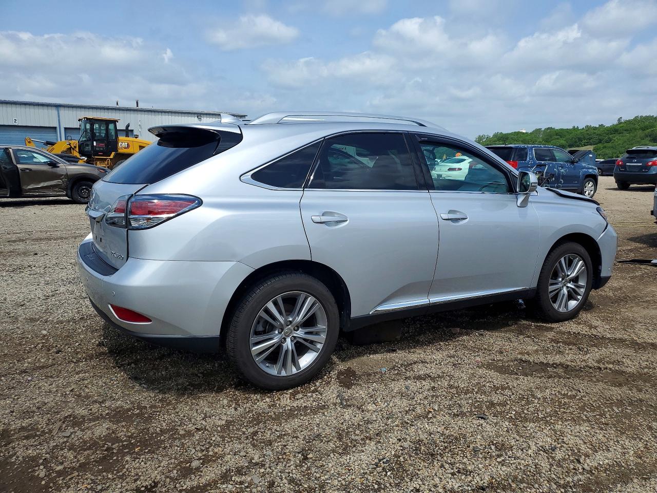 2015 Lexus Rx 350 Base Silver vin: 2T2BK1BA0FC279314