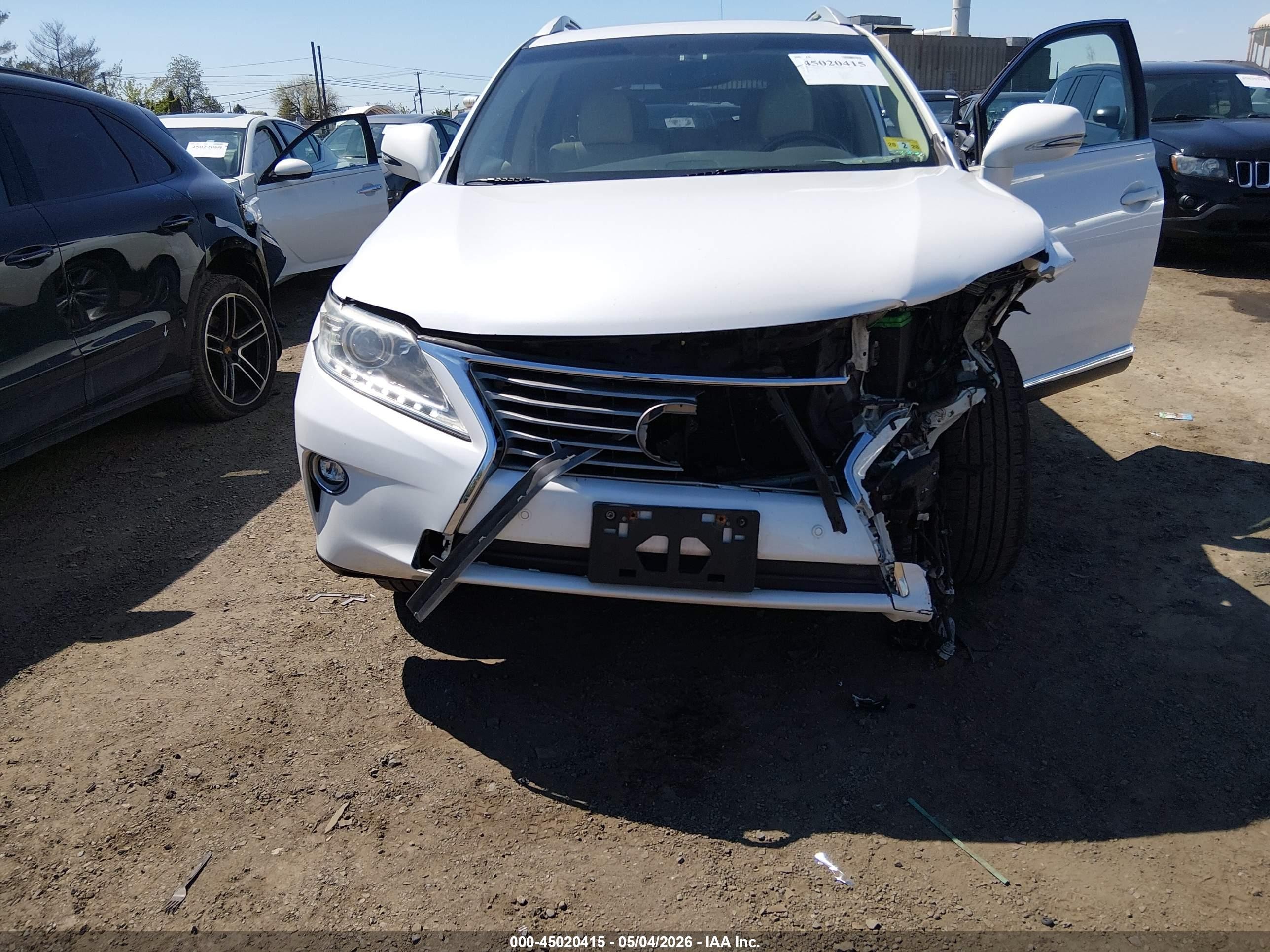 2015 Lexus Rx 350 White vin: 2T2BK1BA0FC283251
