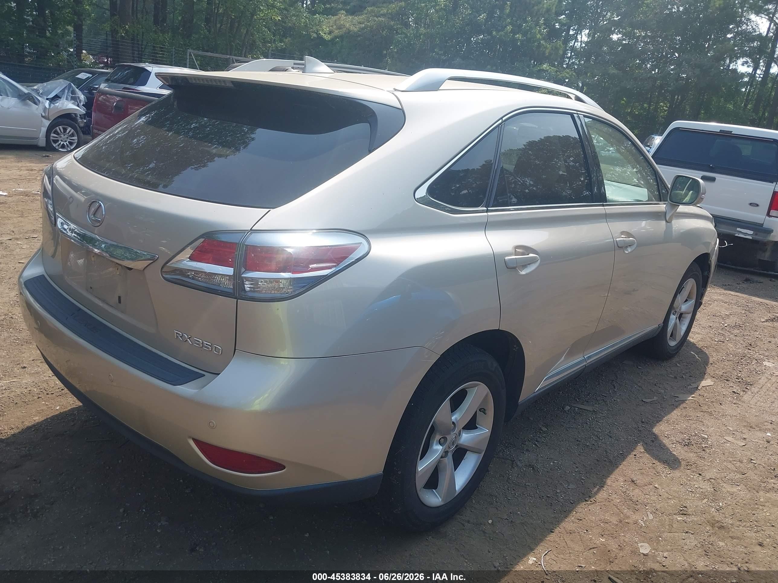 2015 Lexus Rx 350   Champagne vin: 2T2BK1BA0FC283752