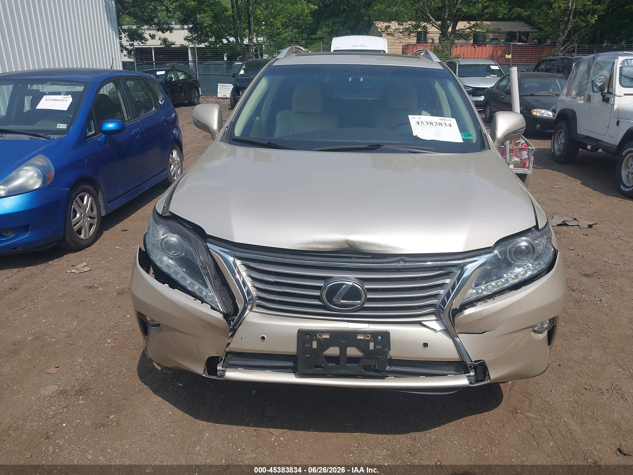 2015 Lexus Rx 350   Champagne vin: 2T2BK1BA0FC283752