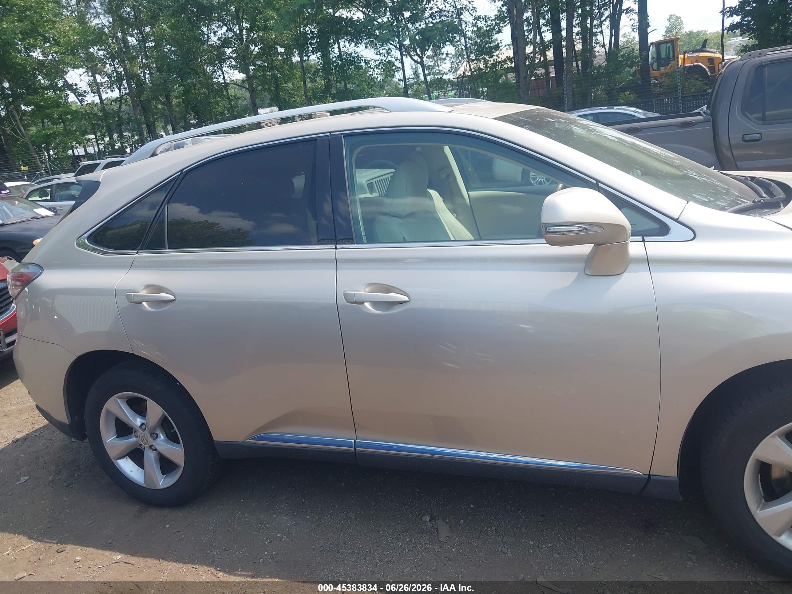 2015 Lexus Rx 350   Champagne vin: 2T2BK1BA0FC283752
