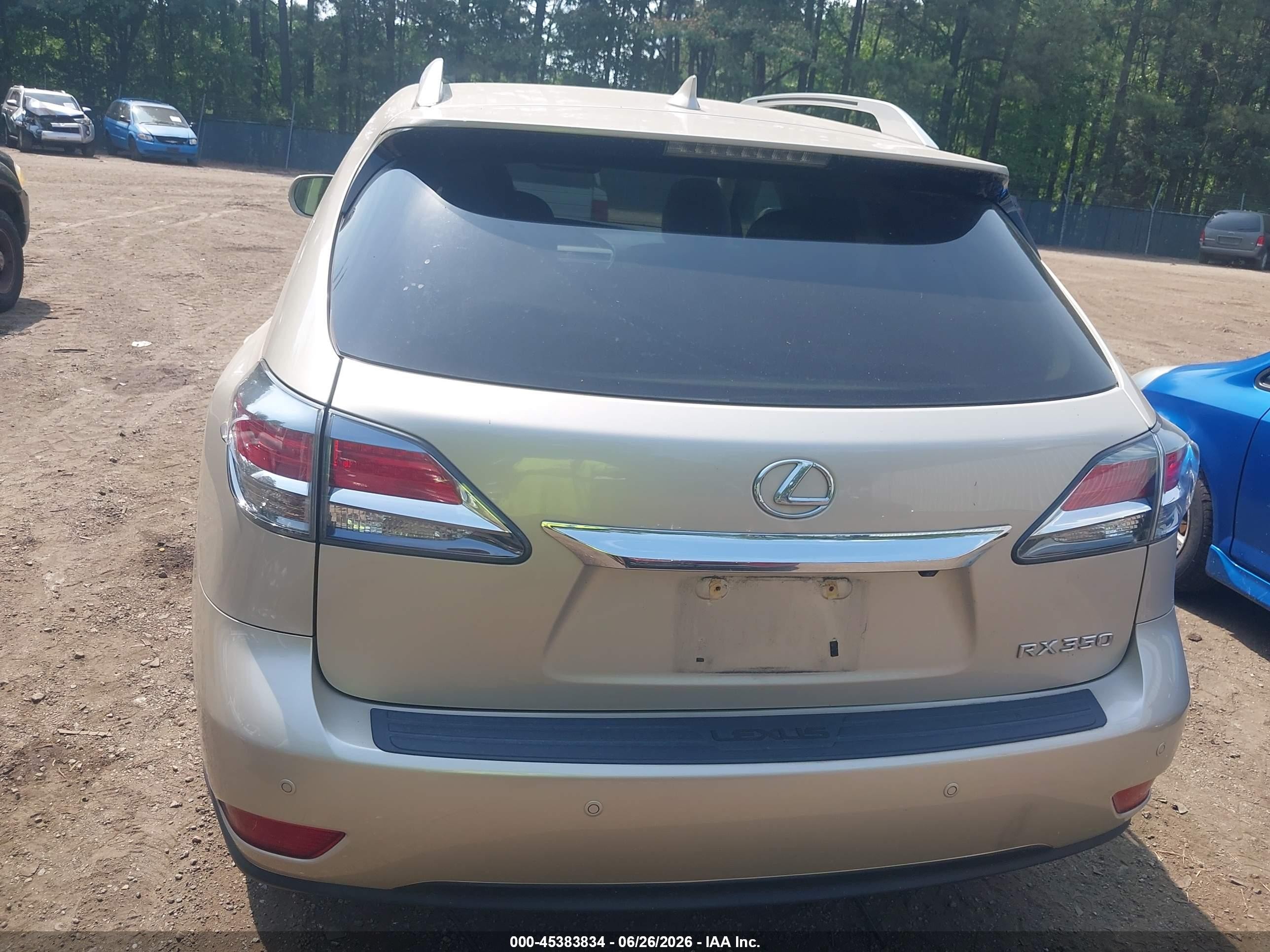 2015 Lexus Rx 350   Champagne vin: 2T2BK1BA0FC283752