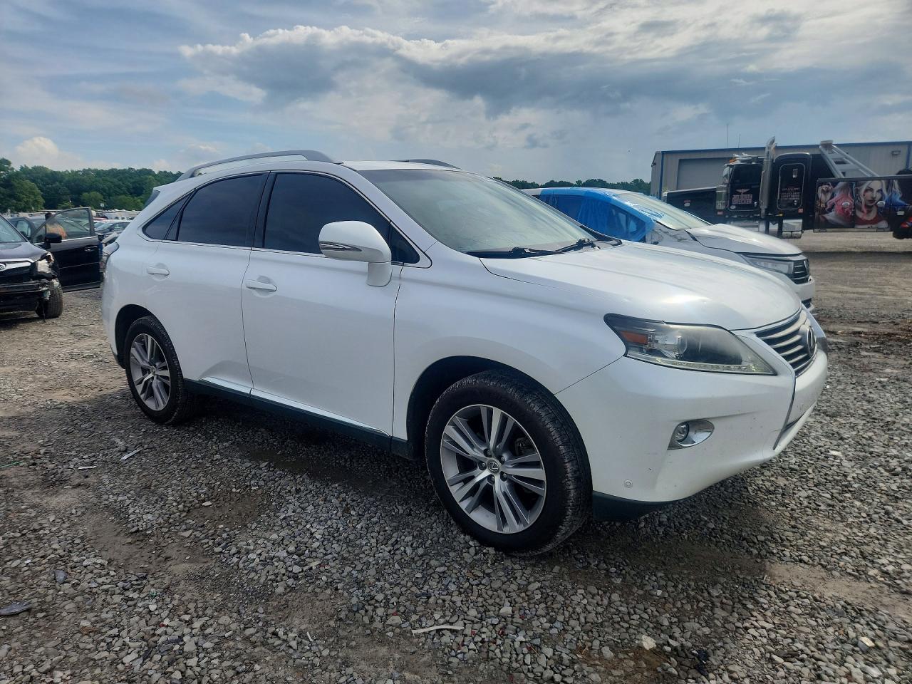 2015 Lexus Rx 350 Base White vin: 2T2BK1BA0FC290474