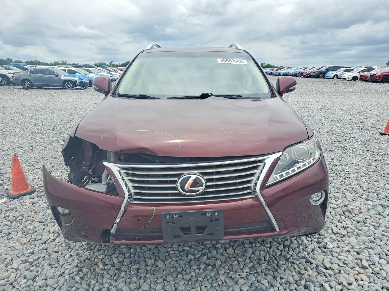 2015 Lexus Rx 350 Base Maroon vin: 2T2BK1BA0FC302526