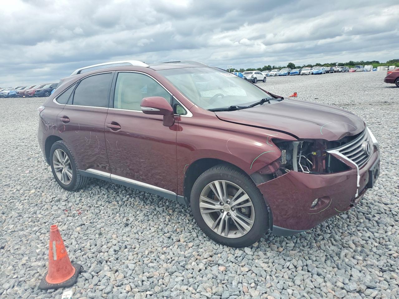 2015 Lexus Rx 350 Base Maroon vin: 2T2BK1BA0FC302526