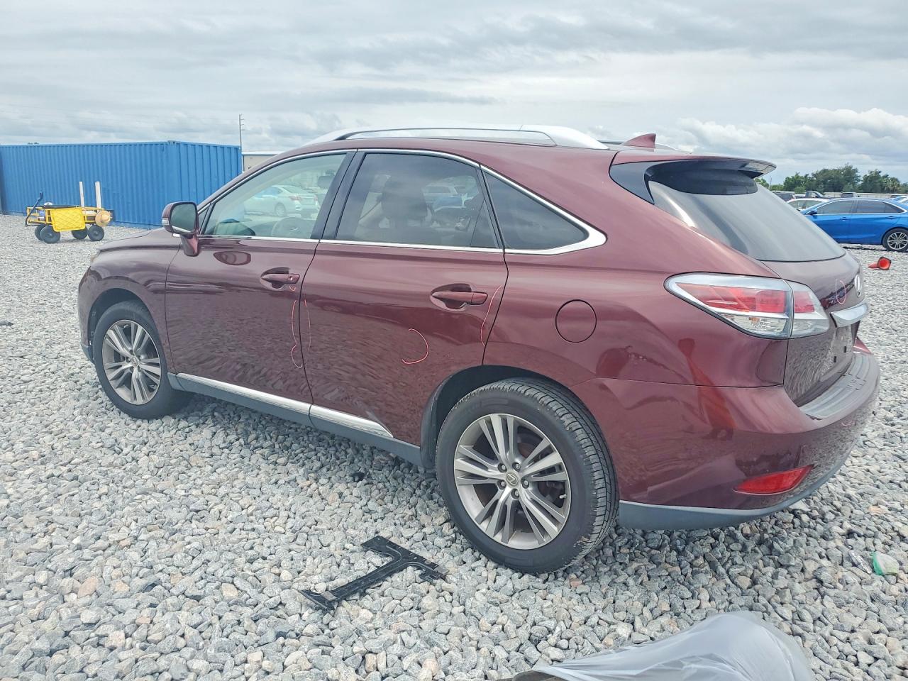 2015 Lexus Rx 350 Base Maroon vin: 2T2BK1BA0FC302526