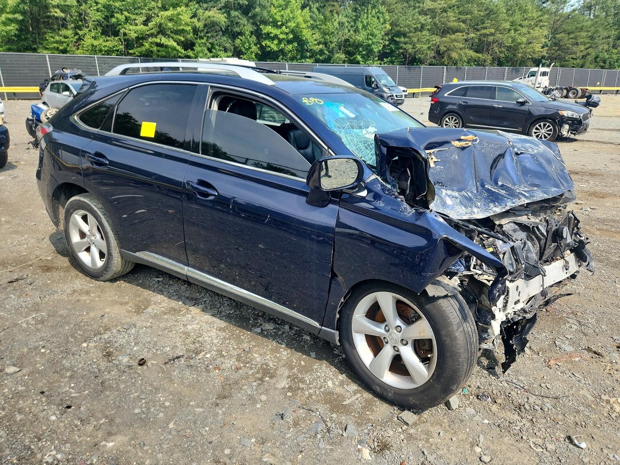 2015 Lexus Rx 350 Base Blue vin: 2T2BK1BA0FC303059