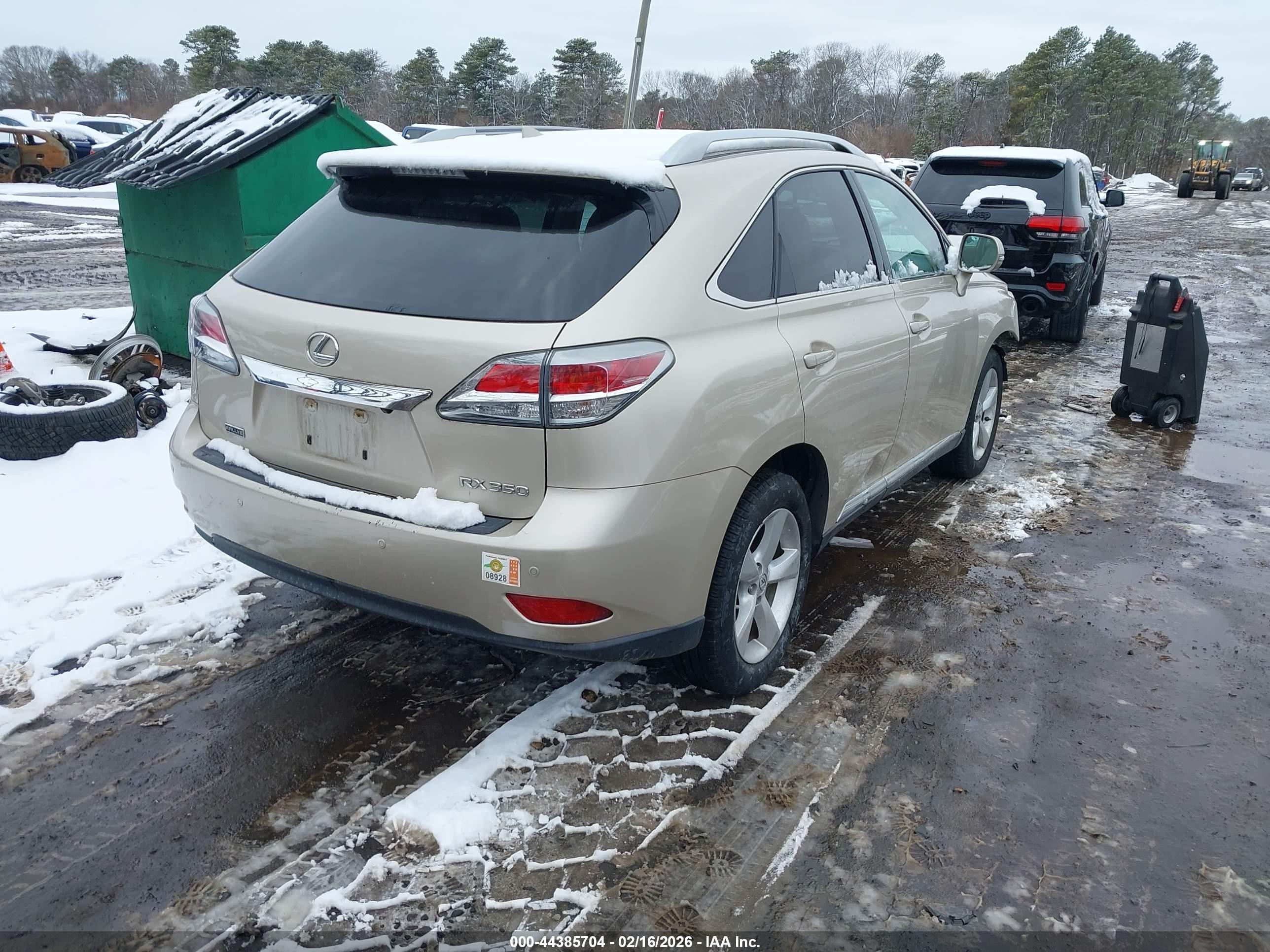 2015 Lexus Rx 350   Beige vin: 2T2BK1BA0FC305572
