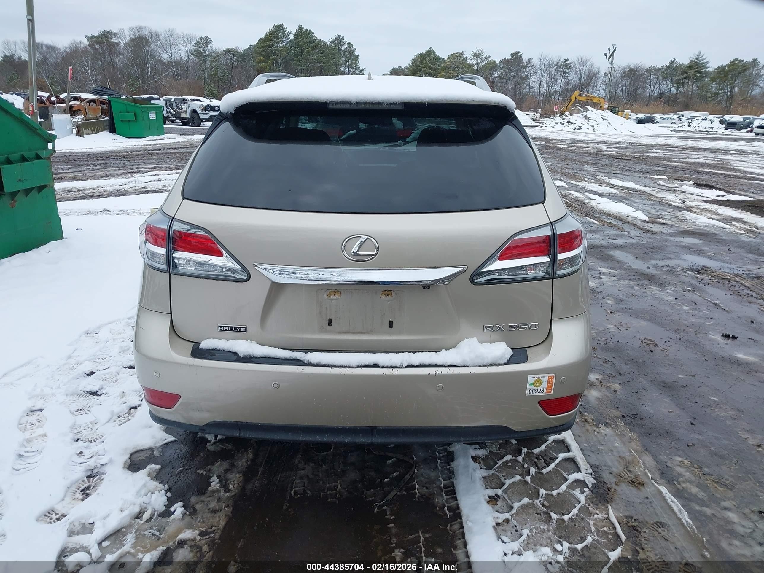 2015 Lexus Rx 350   Beige vin: 2T2BK1BA0FC305572