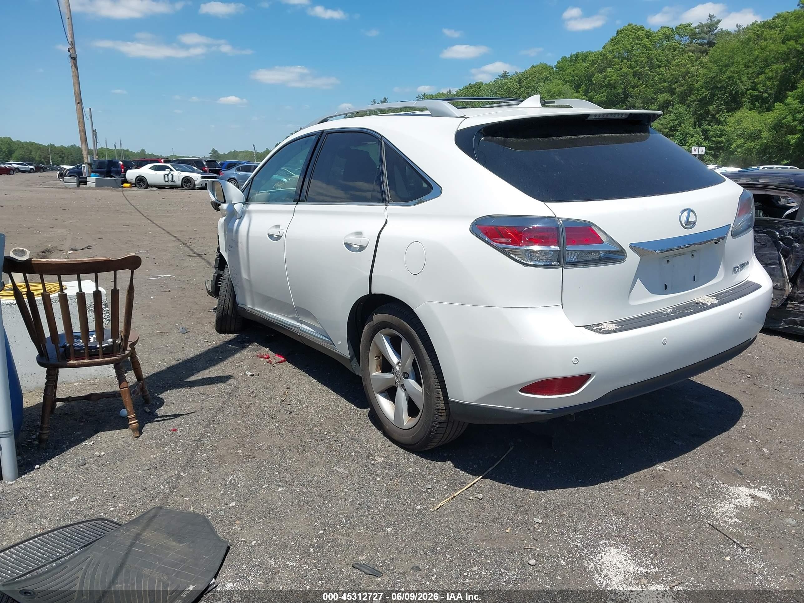 2015 Lexus Rx 350   White vin: 2T2BK1BA0FC306107