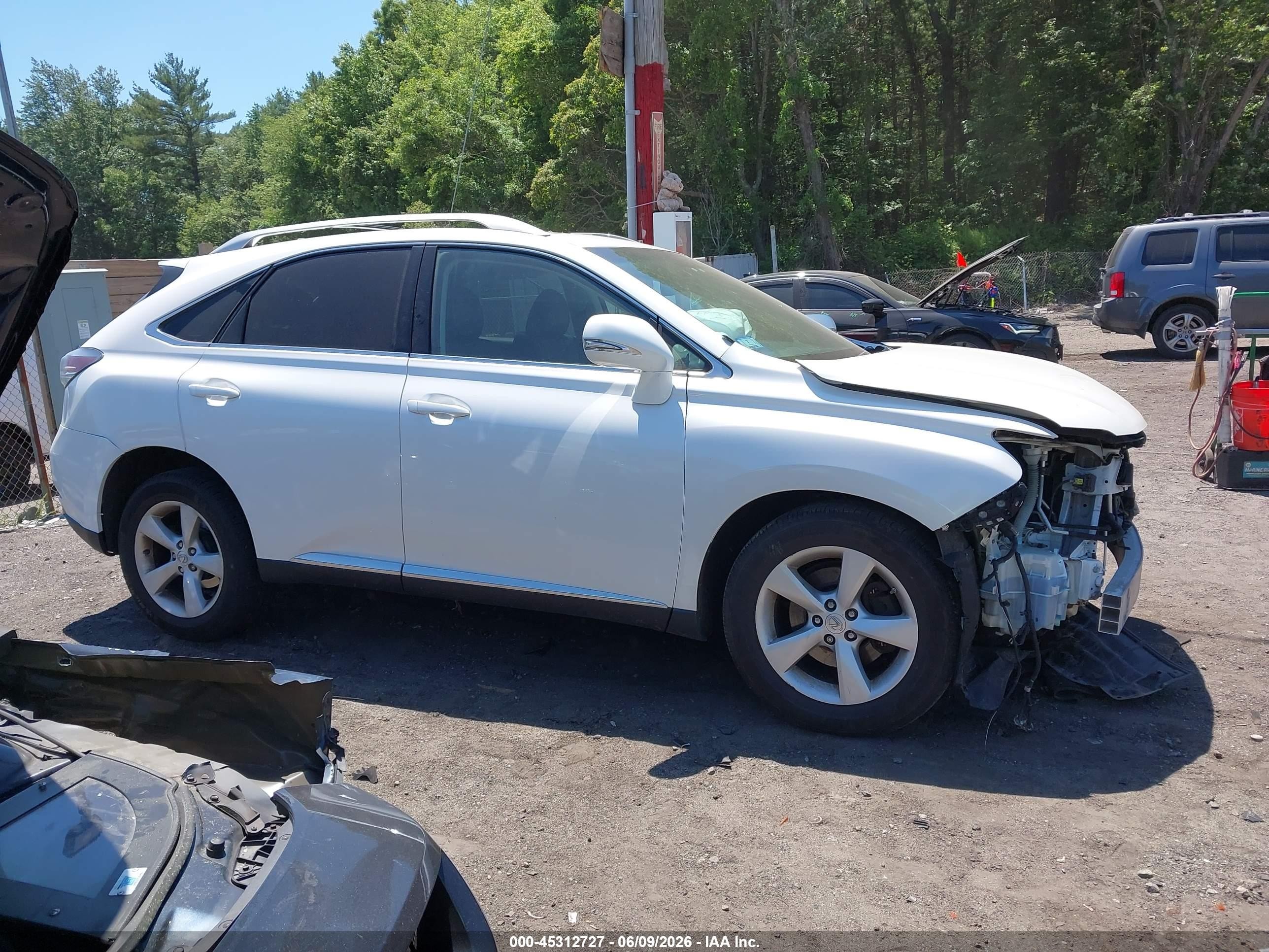 2015 Lexus Rx 350   White vin: 2T2BK1BA0FC306107