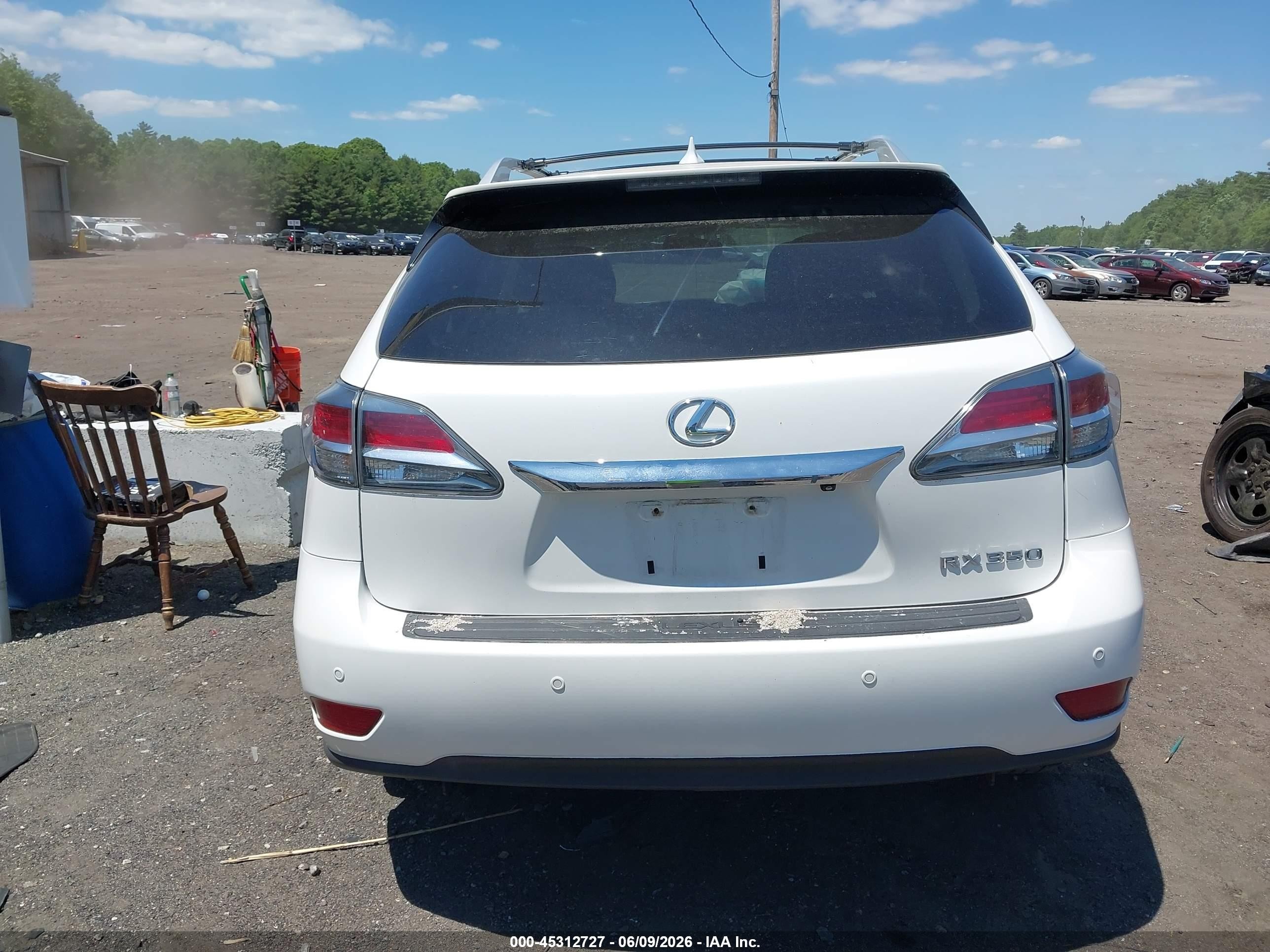 2015 Lexus Rx 350   White vin: 2T2BK1BA0FC306107