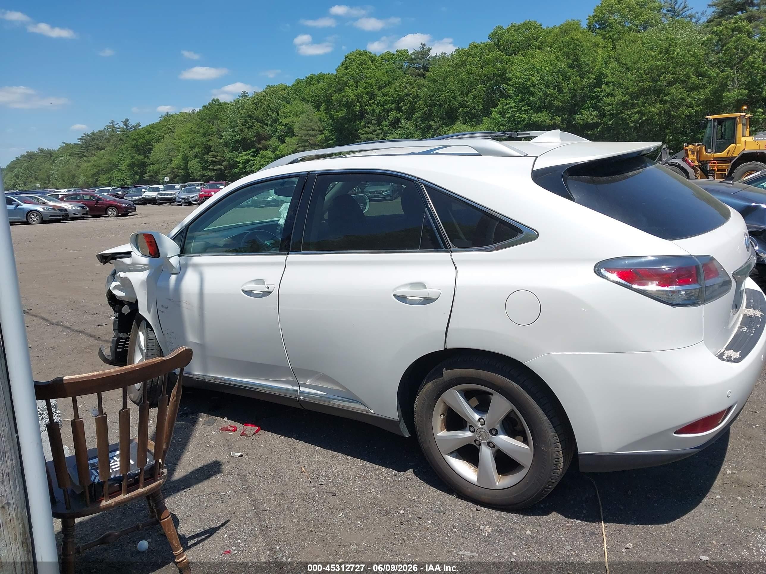 2015 Lexus Rx 350   White vin: 2T2BK1BA0FC306107