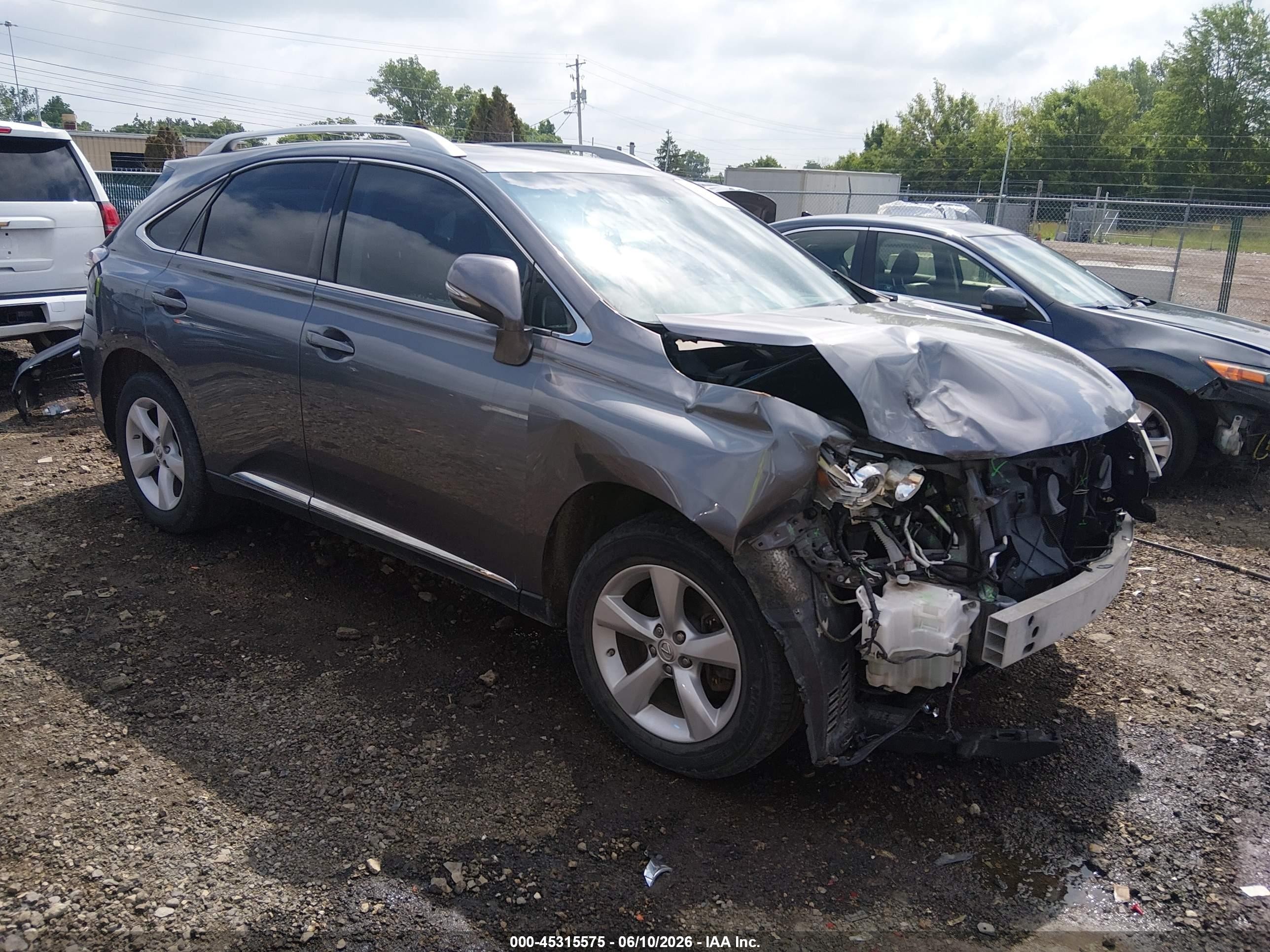 2015 Lexus Rx 350   Gray vin: 2T2BK1BA0FC312778