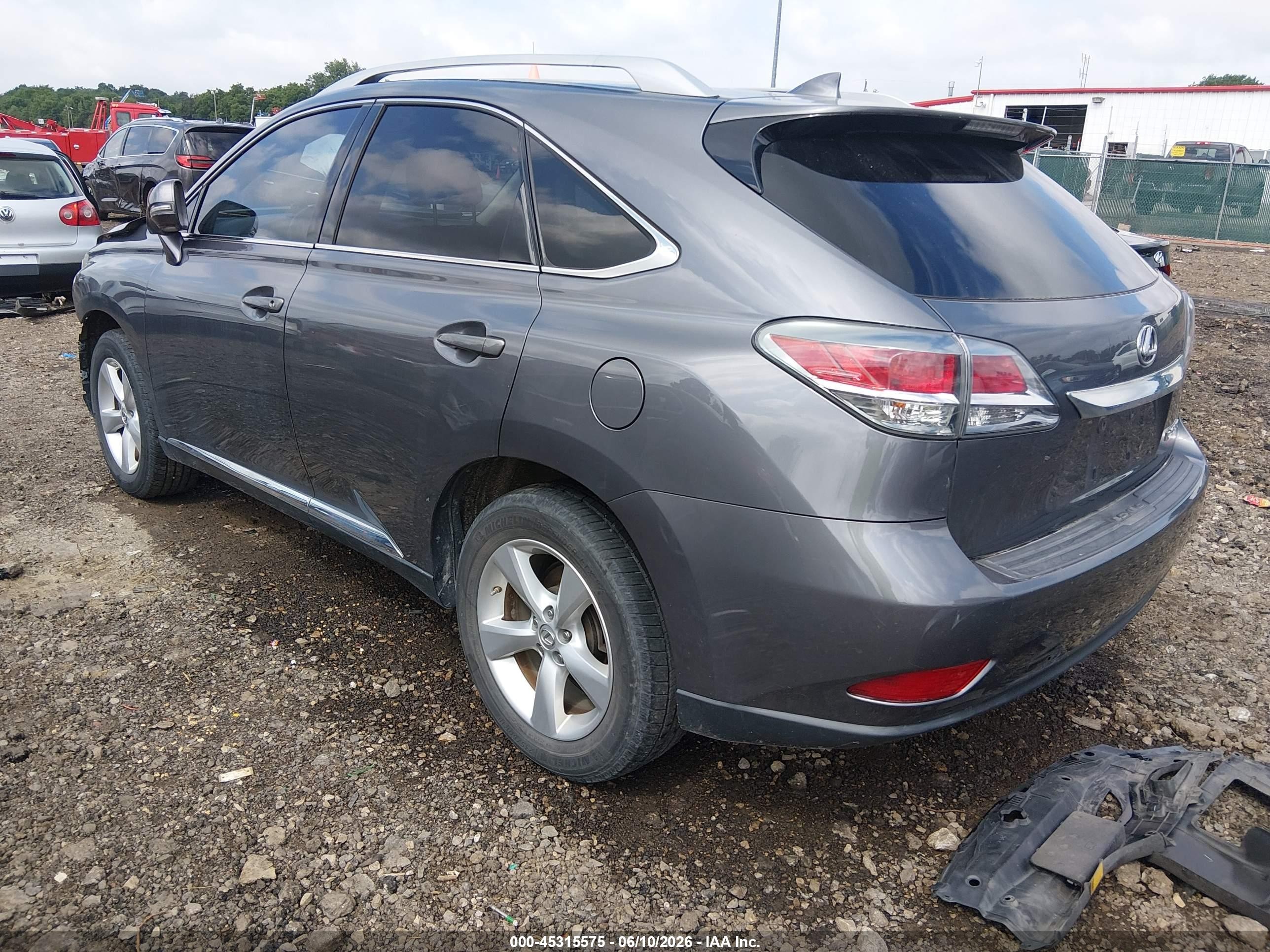 2015 Lexus Rx 350   Gray vin: 2T2BK1BA0FC312778