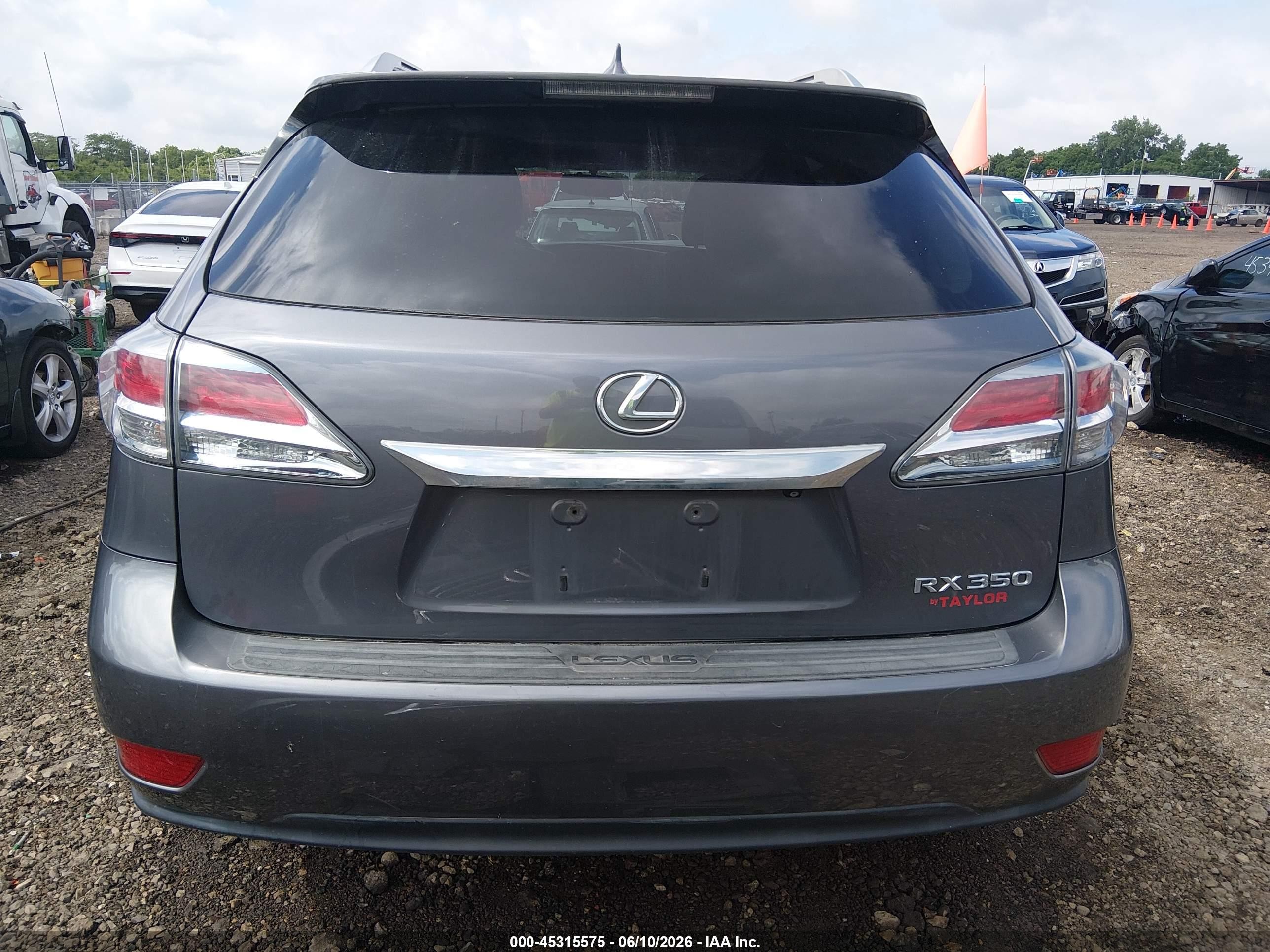 2015 Lexus Rx 350   Gray vin: 2T2BK1BA0FC312778