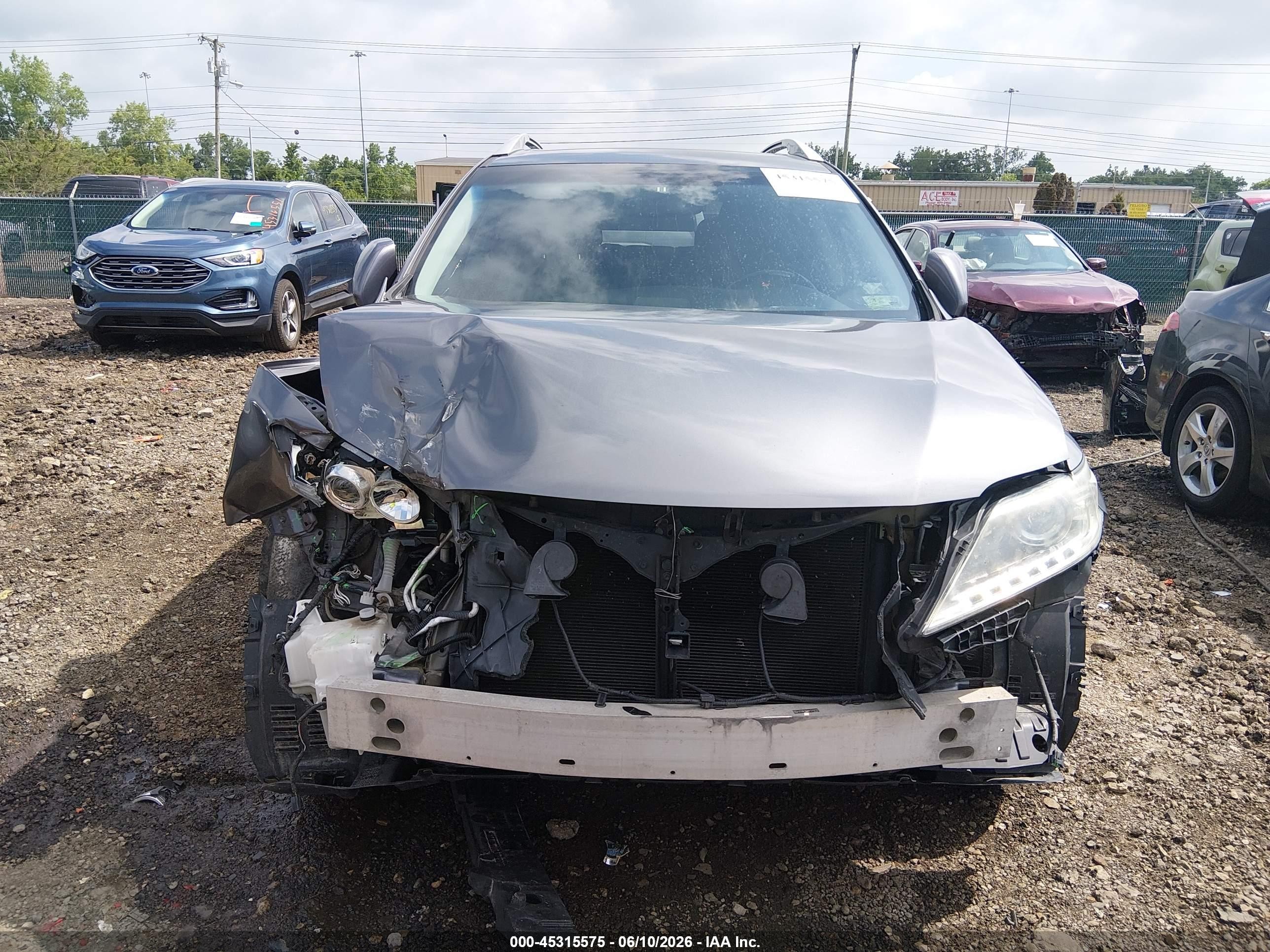 2015 Lexus Rx 350   Gray vin: 2T2BK1BA0FC312778