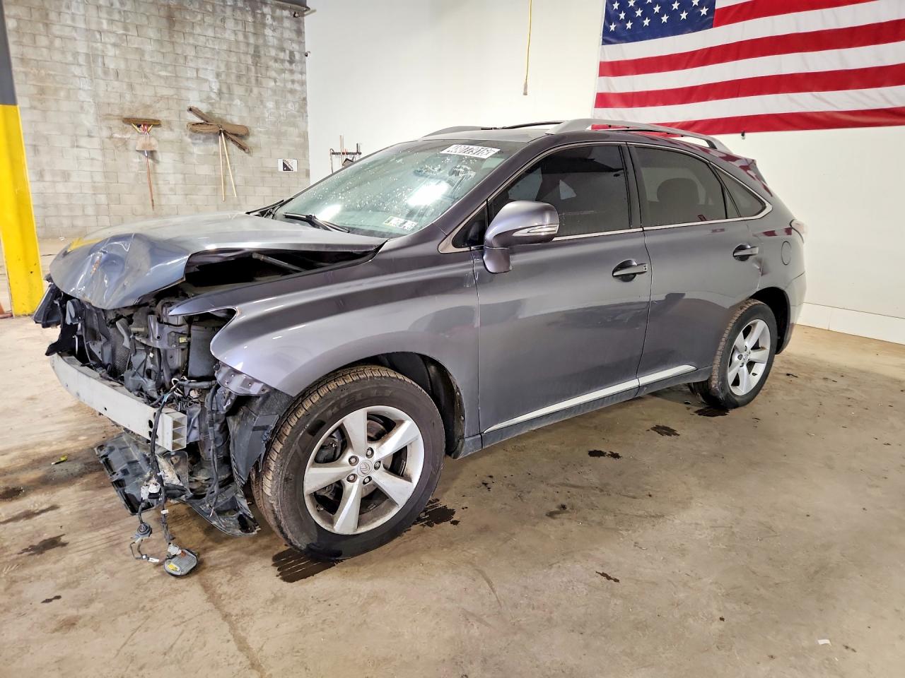 2015 Lexus Rx 350 Base Charcoal vin: 2T2BK1BA0FC312876