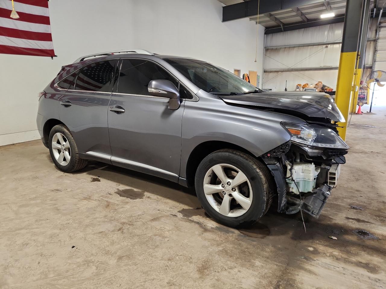 2015 Lexus Rx 350 Base Charcoal vin: 2T2BK1BA0FC312876 Damage: Right Front Door, Dent(S) W/ Paint Dmg, 1 To 2 Inches