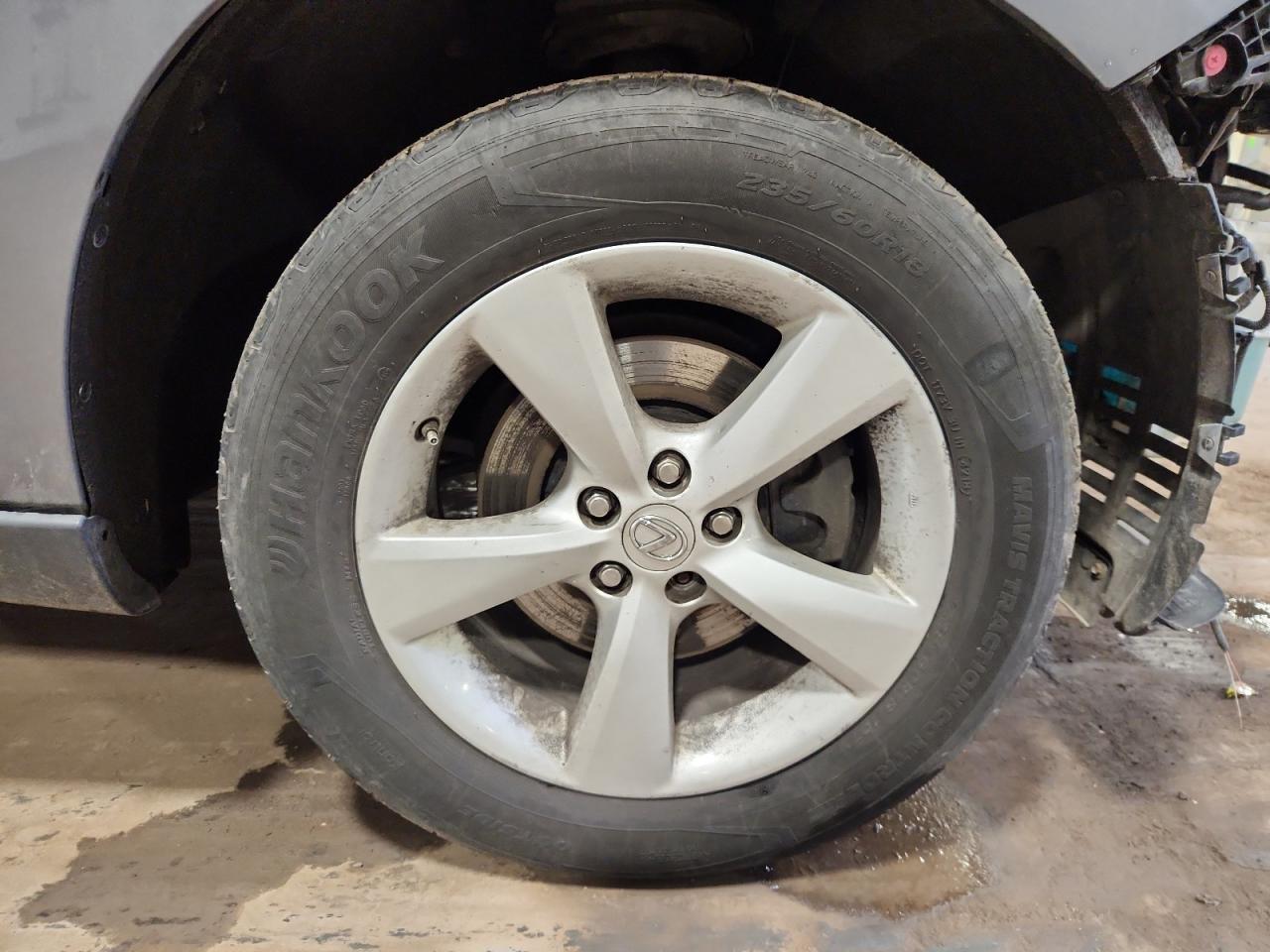 2015 Lexus Rx 350 Base Charcoal vin: 2T2BK1BA0FC312876 Damage: Right Front Wheel, Curb Rash, > 12 Inches
