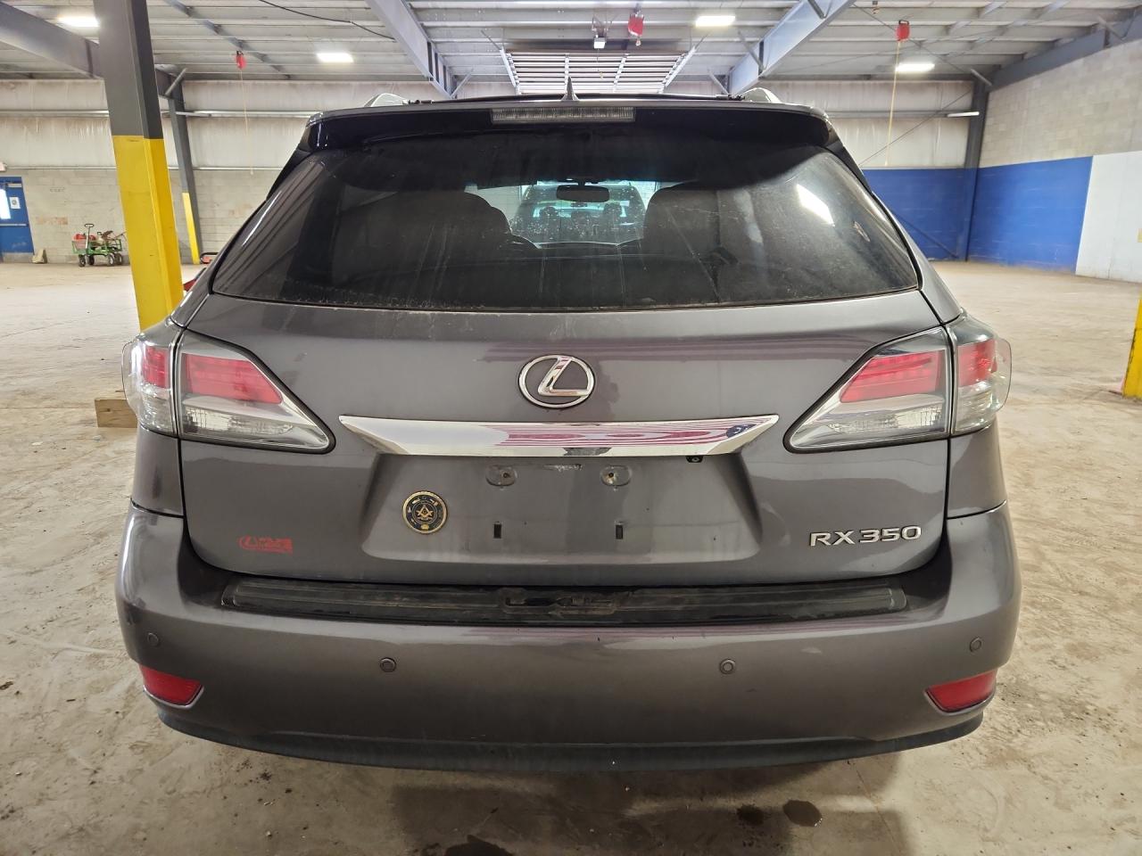 2015 Lexus Rx 350 Base Charcoal vin: 2T2BK1BA0FC312876 Damage: Rear Bumper, Heavy Scratch, 1/2 To 1 Inch