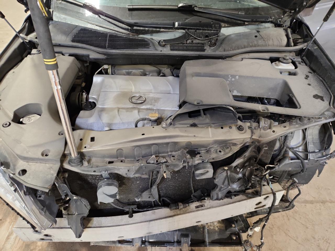2015 Lexus Rx 350 Base Charcoal vin: 2T2BK1BA0FC312876 Damage: Left Front Rail, Kinked, > 12 Inches