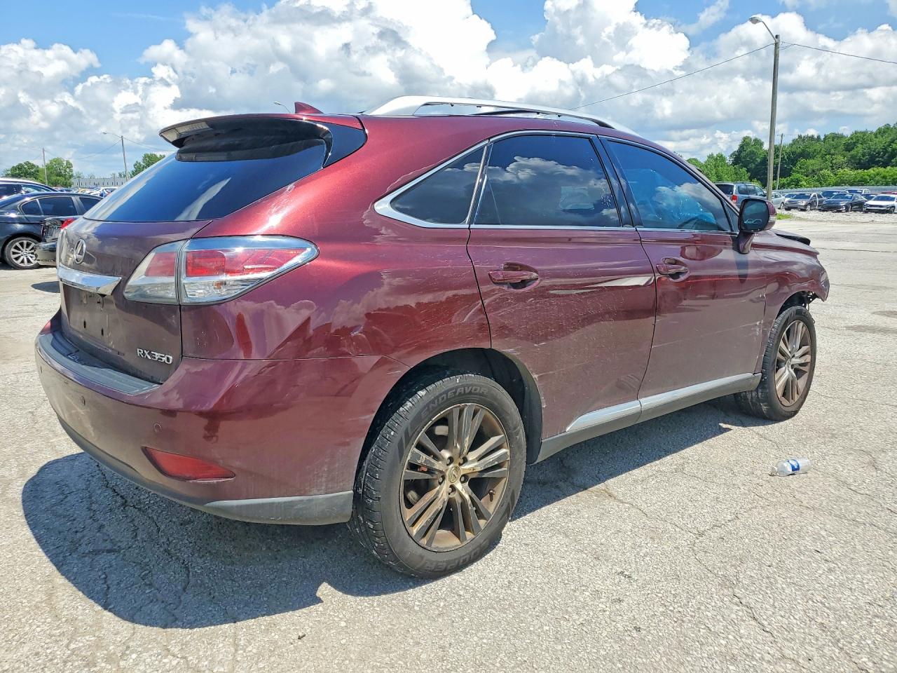 2015 Lexus Rx 350 Base Бордовый vin: 2T2BK1BA0FC325885